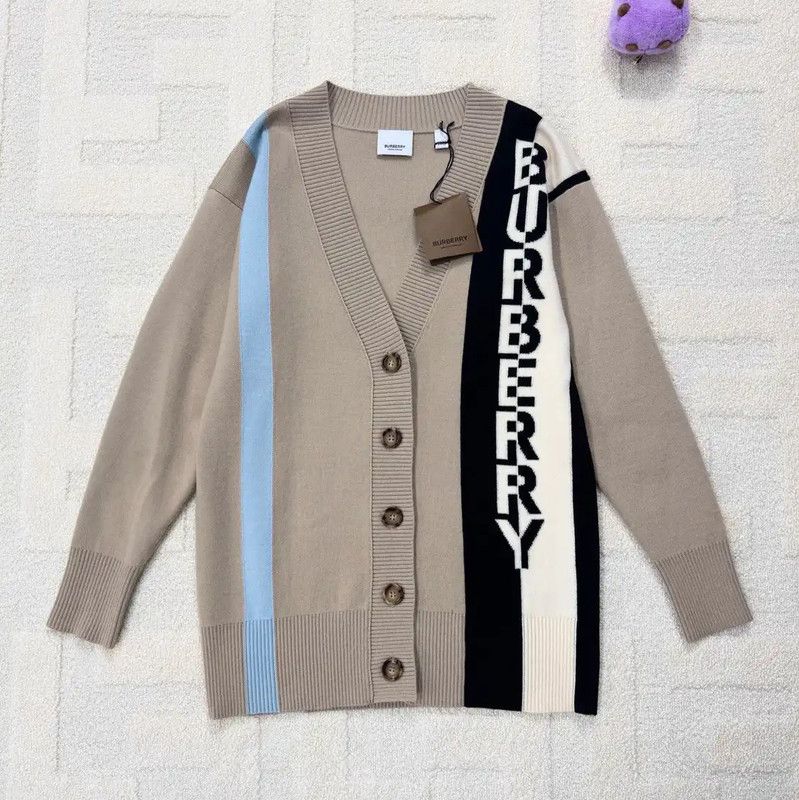 Burberry Burberry Brown Women's Cardigan Size XXS / US 00 / IT 34 - 1 Thumbnail