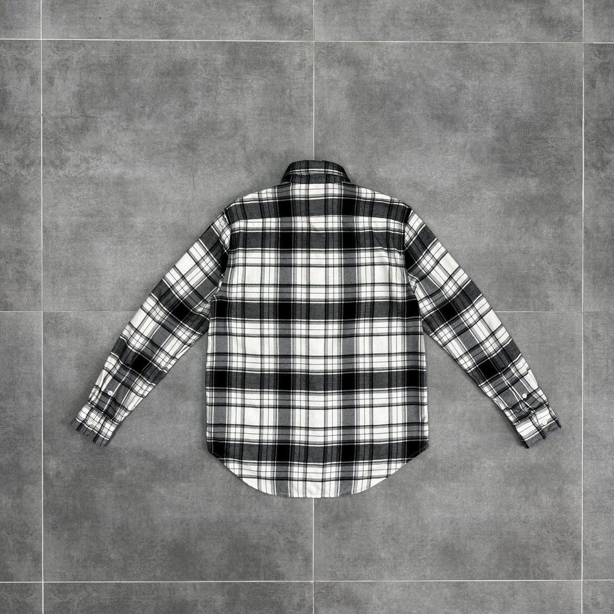 Polo Ralph Lauren Polo Ralph Lauren Plaid Long Sleeve Logo Women Flannel Shirt Size S / US 4 / IT 40 - 15 Thumbnail