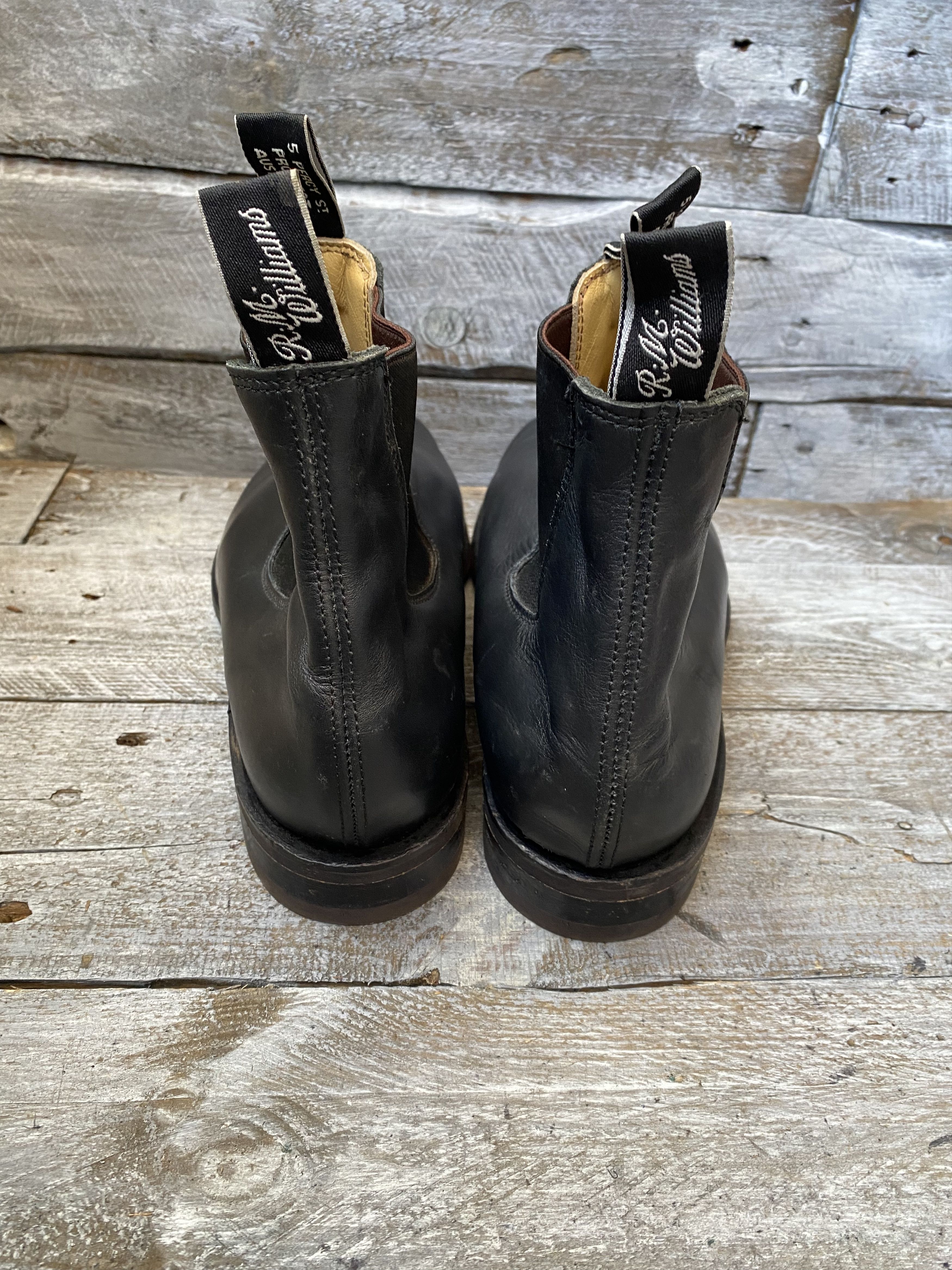 R.M. Williams Rm williams crafmanship chelsea black leather boots sz 43 Size US 10 / EU 43 - 7 Thumbnail