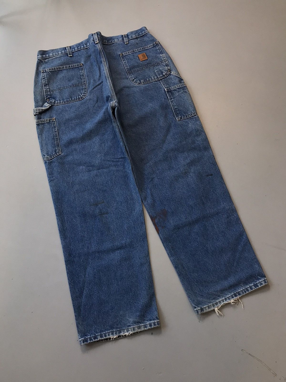 Carhartt Vintage Carhartt B73 DST double knee denim Size US 42 / EU 58 - 6 Thumbnail