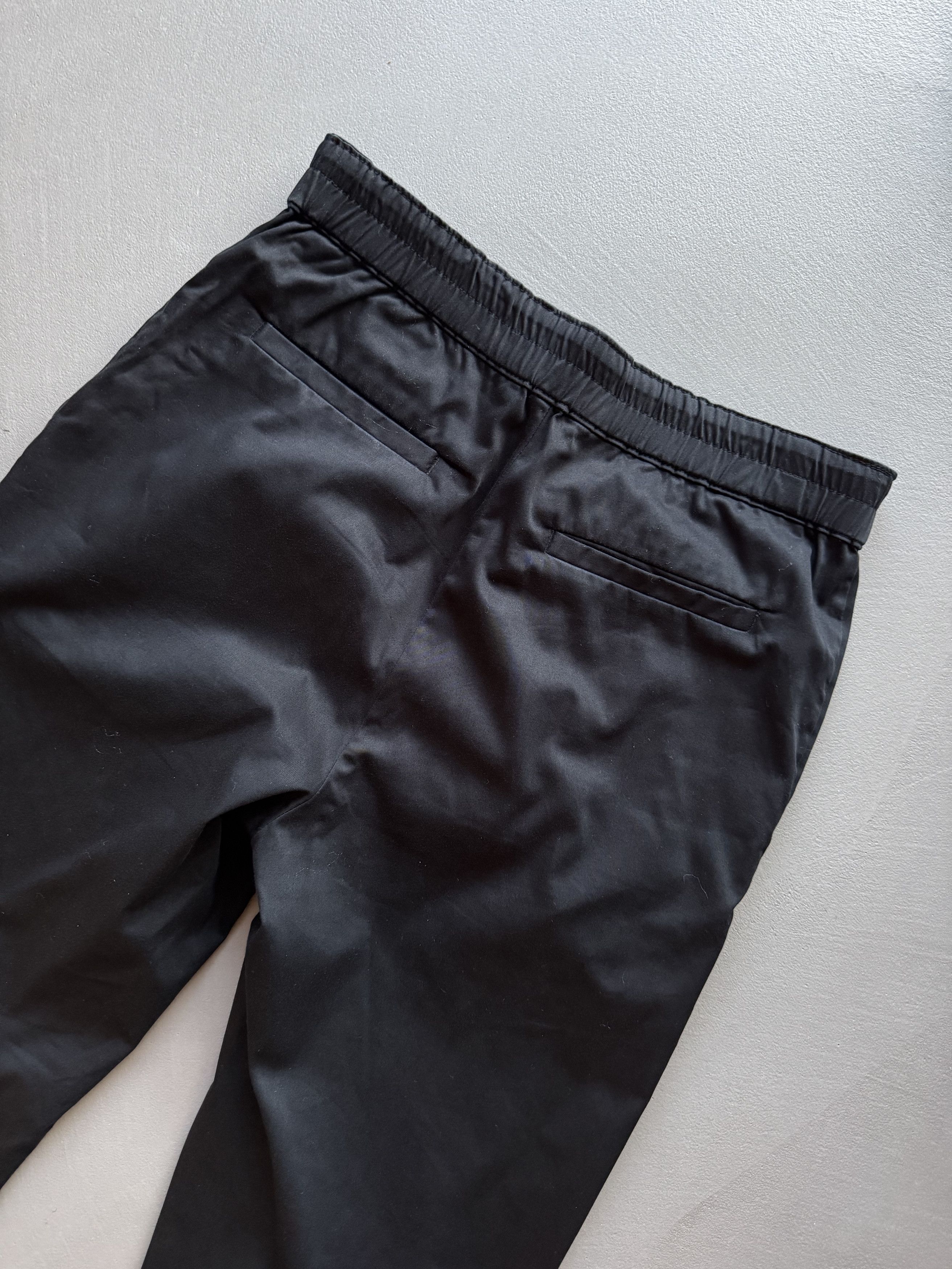 Acne Studios Acne Studios Paco Satin Drawstring Trousers, Black Size US 30 / EU 46 - 5 Thumbnail