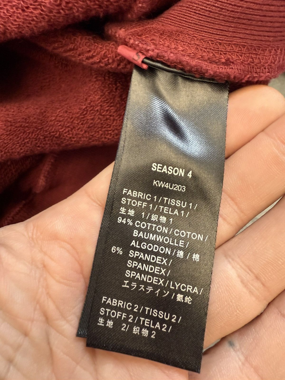 Yeezy Yeezy Season 4 Calabasas Crewneck Sweatshirt - Scorpio Size US S / EU 44-46 / 1 - 8 Thumbnail