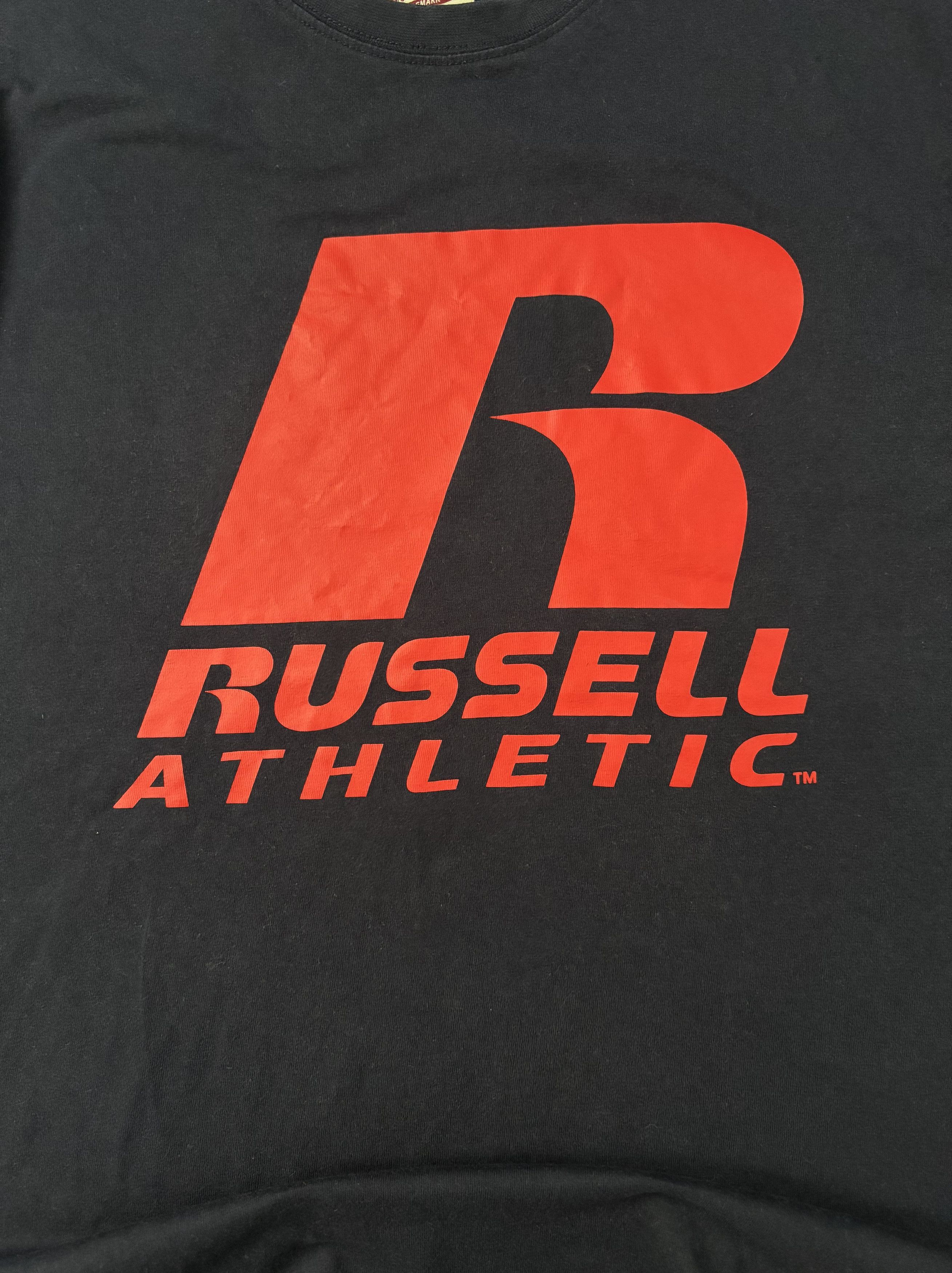 Russell Athletic Russell Athletic T-shirt Navy Blue Basic Print Cotton Size US S / EU 44-46 / 1 - 2 Thumbnail