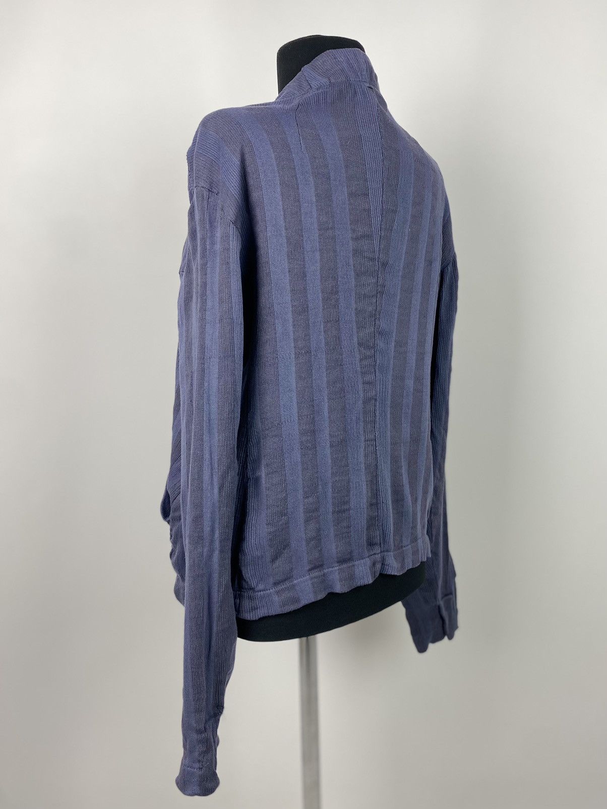 Transit Transit Par Such Striped Combined Linen Cardigan Size M / US 6-8 / IT 42-44 - 3 Thumbnail