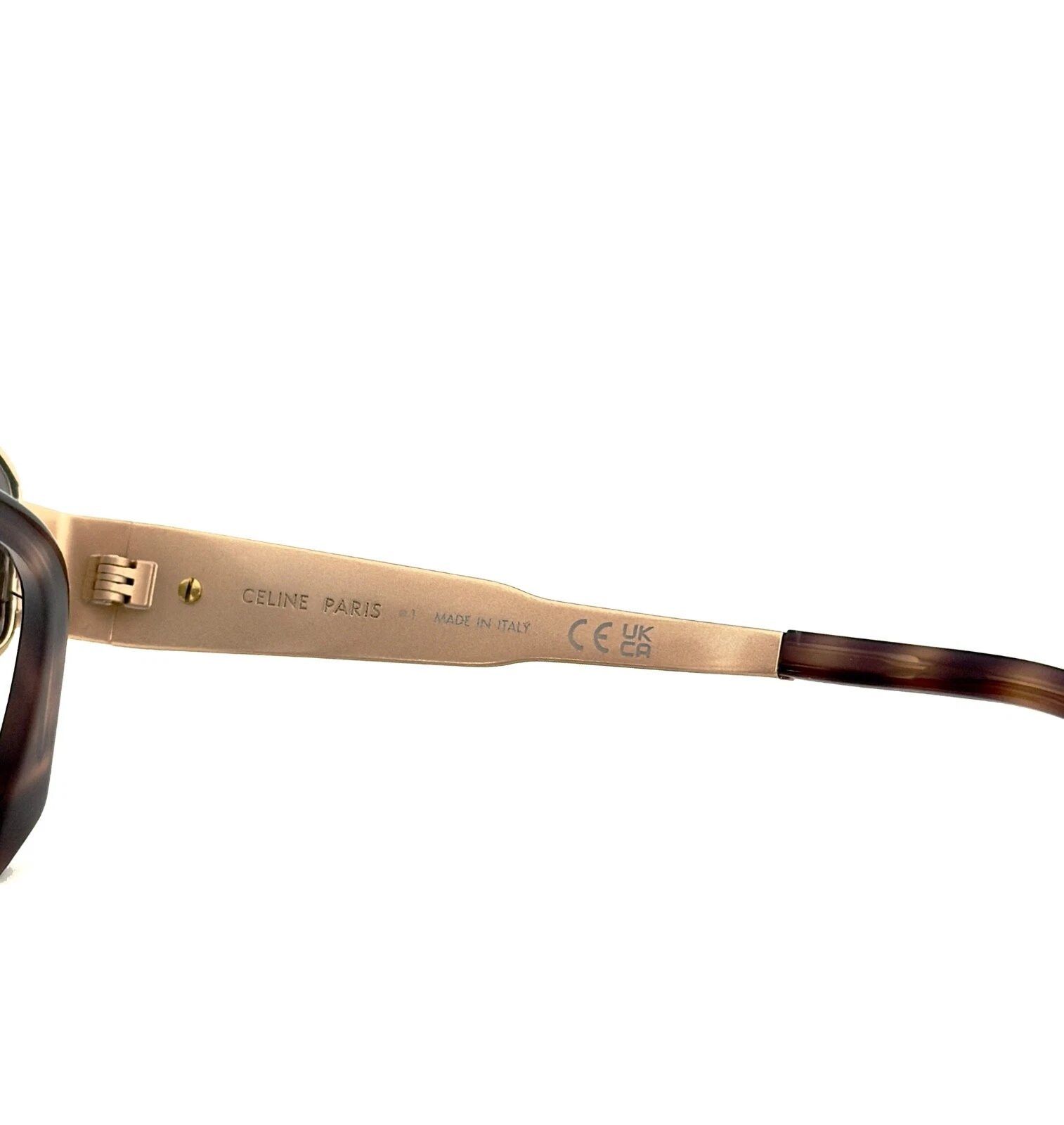 Celine CELINE CL40254U 40254 METAL TRIOMPHE Unisex Sunglasses 28A Size ONE SIZE - 6 Thumbnail