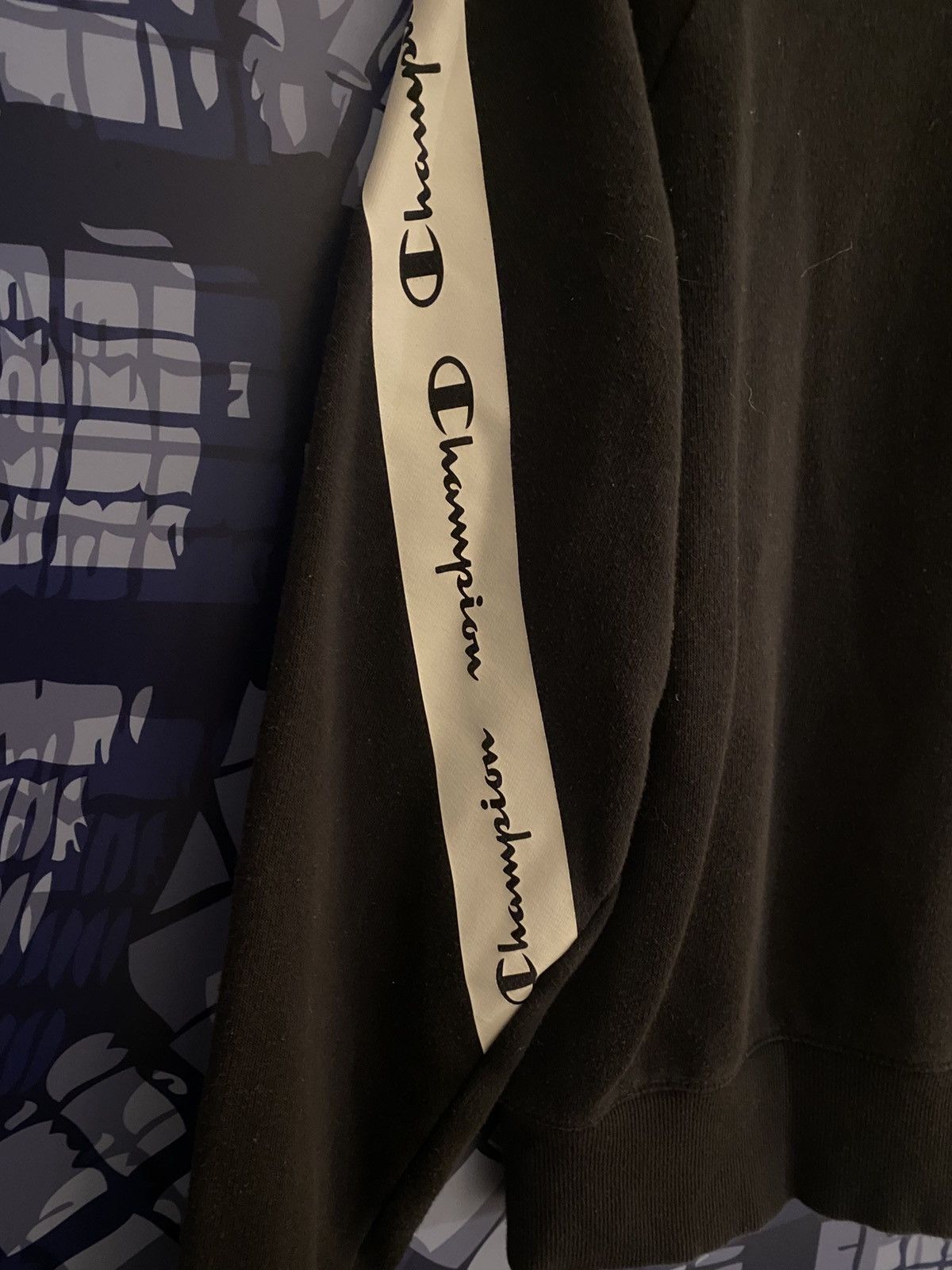 Champion Champion Graphic Black & White Sweatshirt Size US L / EU 52-54 / 3 - 3 Thumbnail