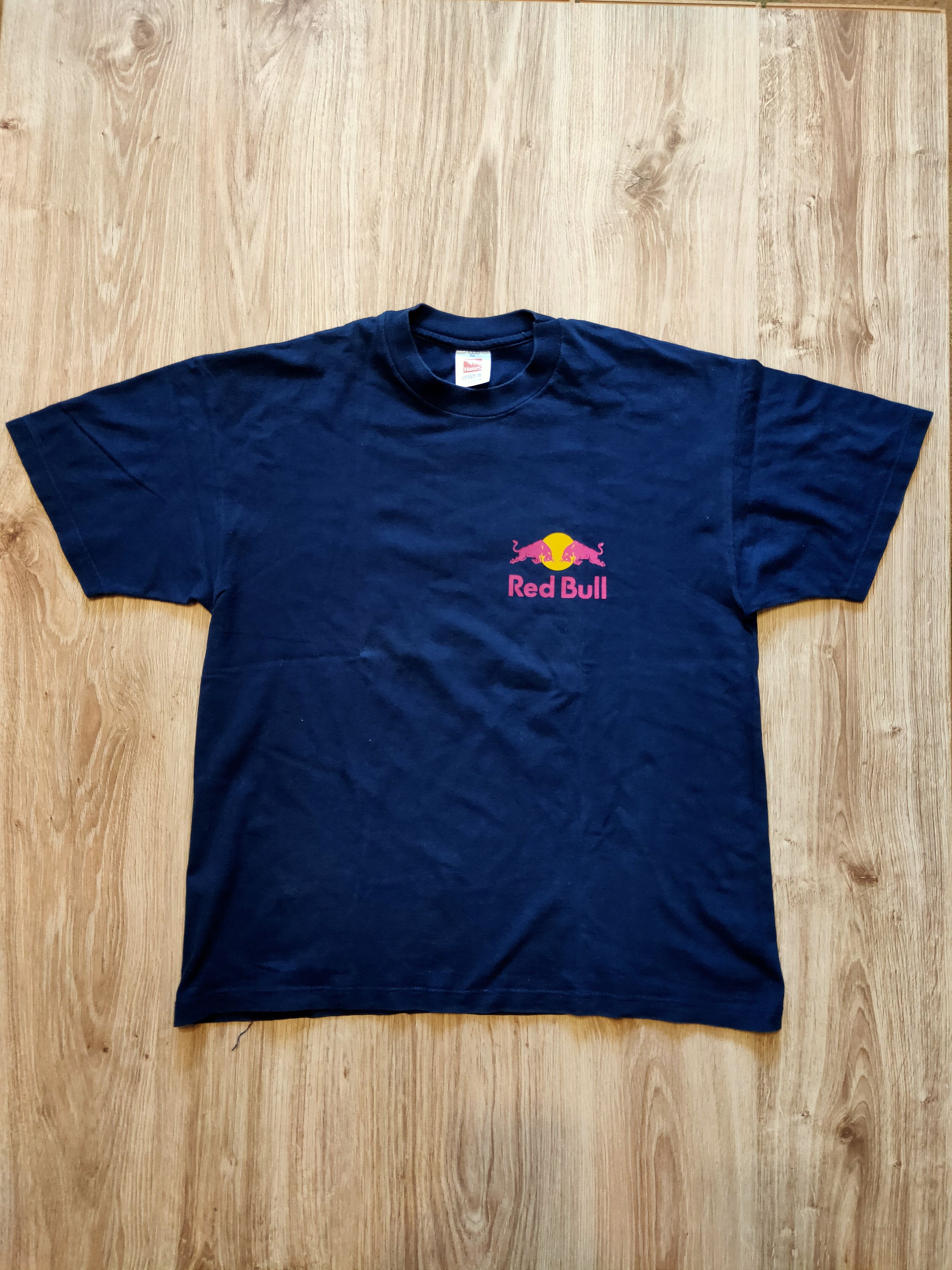 Red Bull × Vintage Vintage Red Bull T Shirt Tee Big Logo Baggy Racing F1 90s Size US XL / EU 56 / 4 - 2 Thumbnail