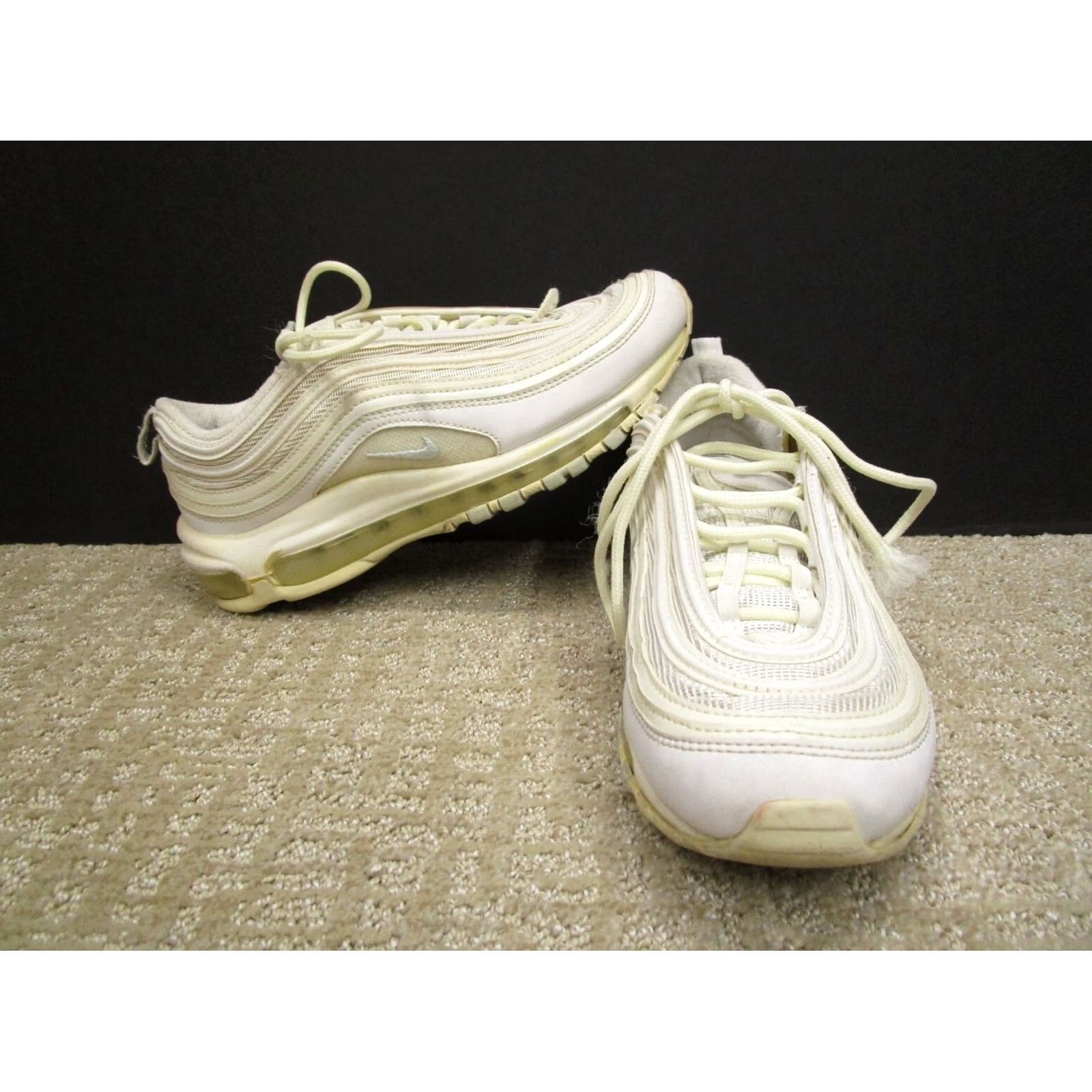 Nike Nike Air Max 97 Shoes Women White Platinum Low Top running sneakers 921733-100 Size M / US 6-8 / IT 42-44 - 4 Thumbnail