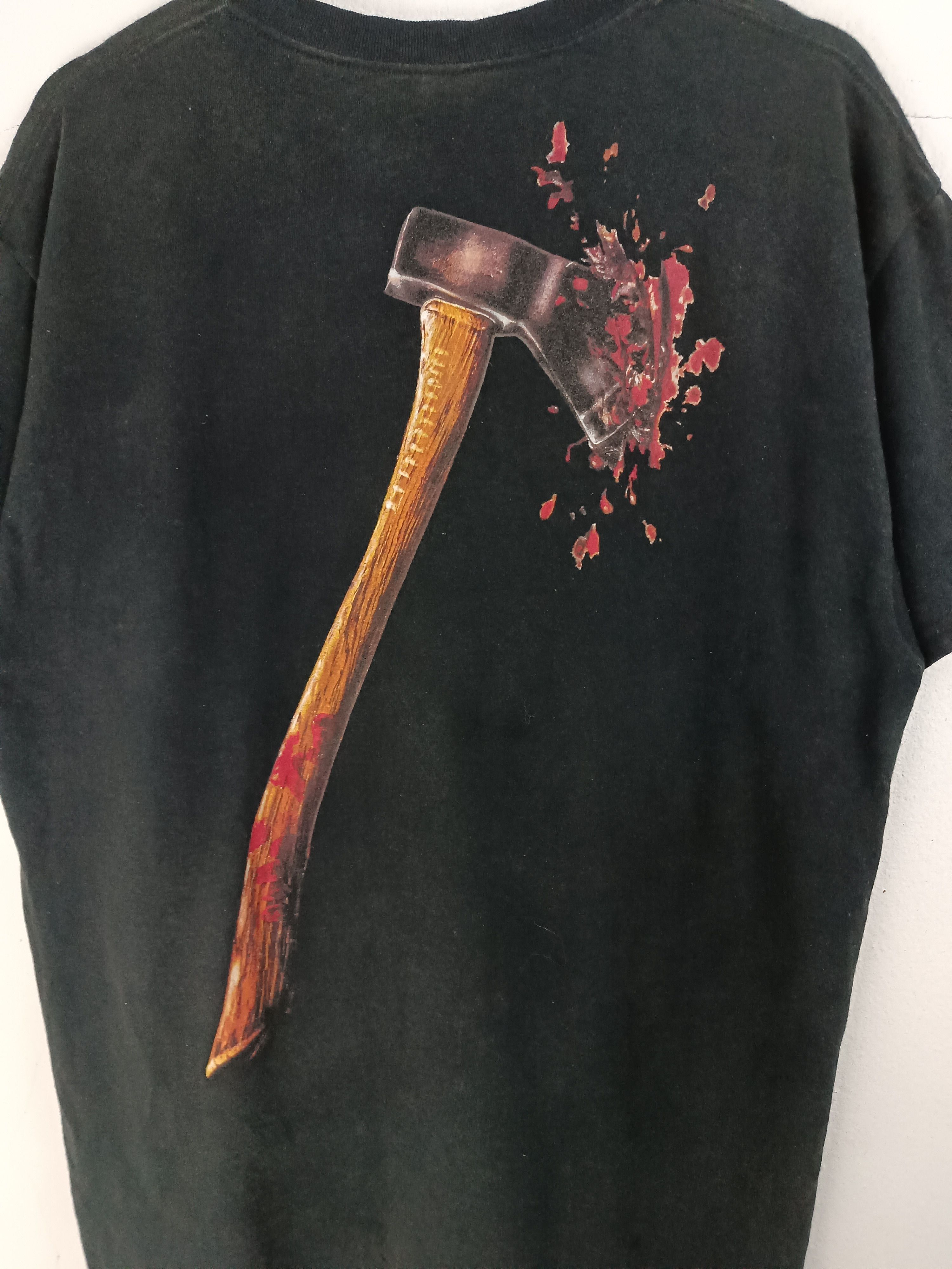Vintage VINTAGE FRIDAY THE 12TH MOVIE HORROR KRUEGER SCARY TEE Size US L / EU 52-54 / 3 - 13 Thumbnail