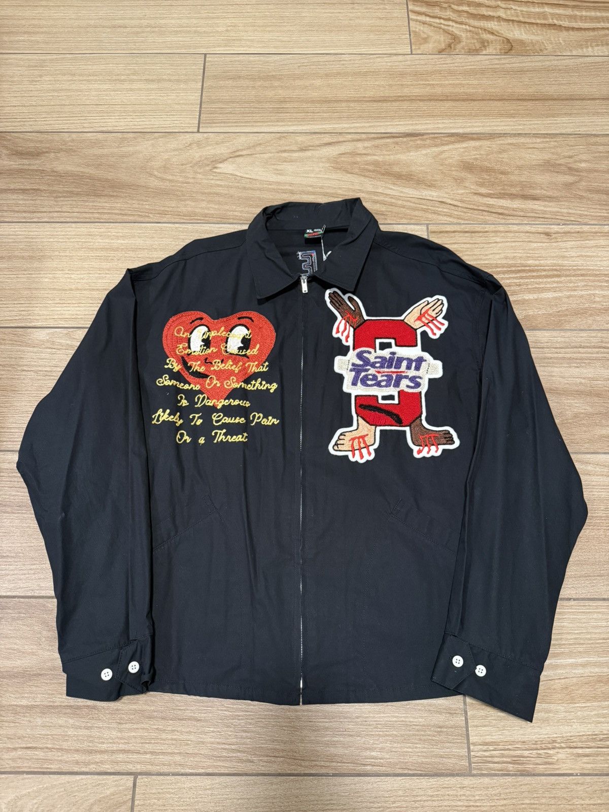 SAINT MICHAEL CORDUROY JACKET Black ピエロ READYMADE × Saint Michael Saint Mxxxxxx Sinner Corduroy Clown