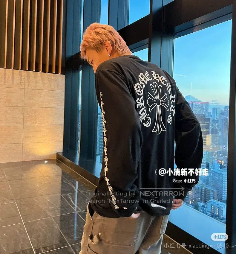 Chrome Hearts CHROME HEARTS Size XS Horseshoe Sanskrit long sleeves Size US XS / EU 42 / 0 - 1 Thumbnail