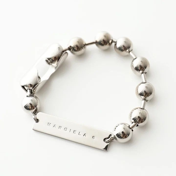 !DS! SS22 Maison Margiela Polished Palladio Bracelet.
