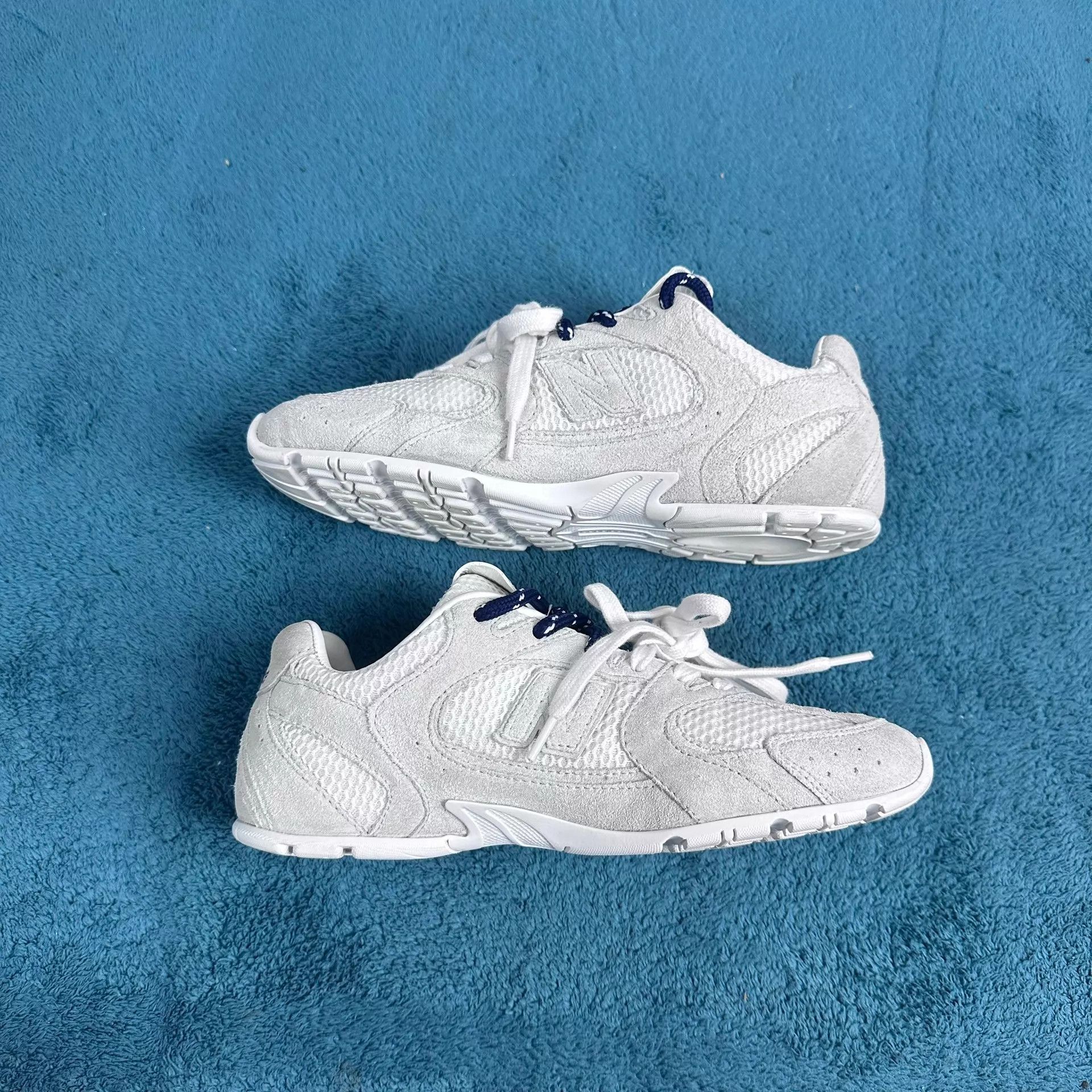 Miu Miu MIU MIU x NB 530 SL Leather Qixi Low Top White 36 Size US 5.5 / IT 35.5 - 3 Thumbnail