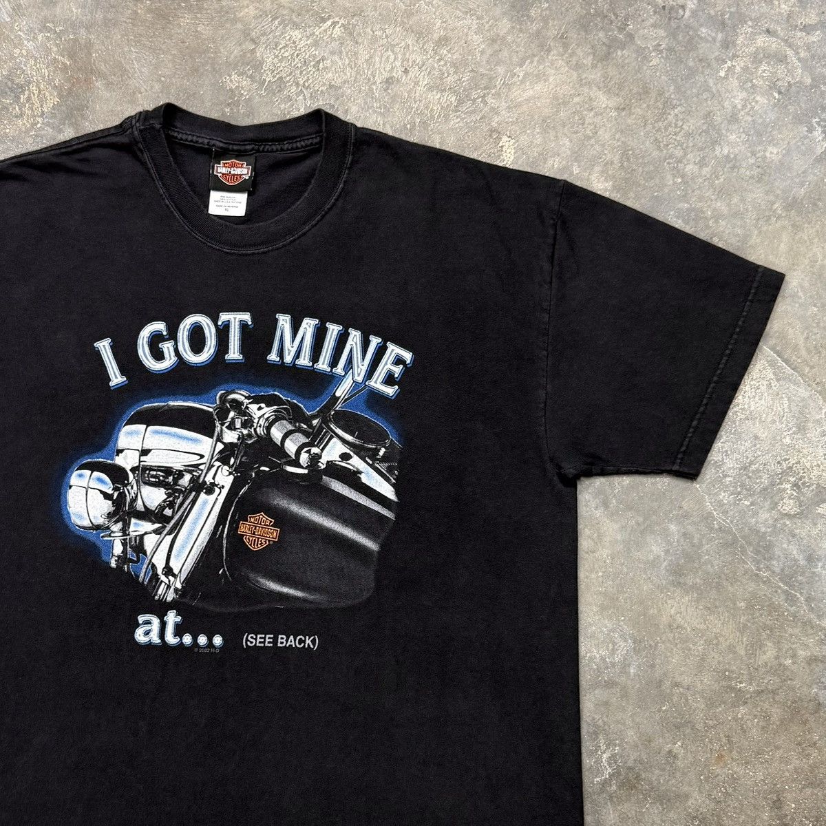 Harley Davidson Vintage Harley Davidson USA Made Biker Graphic T-Shirt XL Size US XL / EU 56 / 4 - 1 Thumbnail