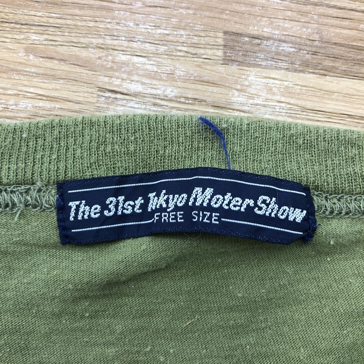 Vintage Vintage 90s The 31st Tokyo Motor Show Tee Shirt Big Logo Size US XL / EU 56 / 4 - 5 Thumbnail