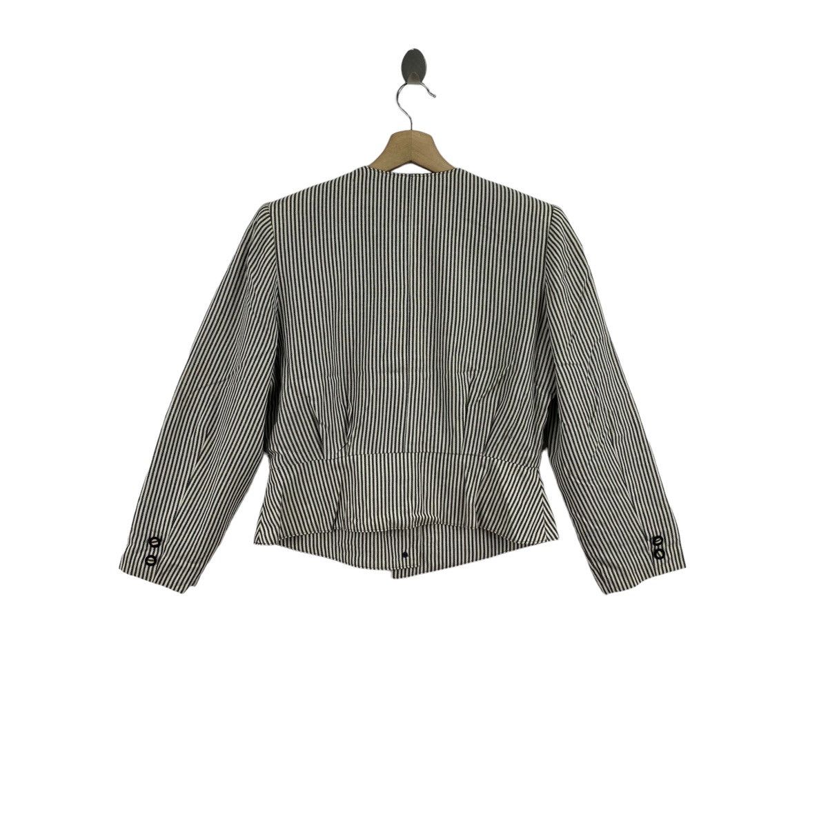 Japanese Brand SELDAN Japanese Brand Hickory Stripes Blazer Coat Size S / US 4 / IT 40 - 2 Thumbnail
