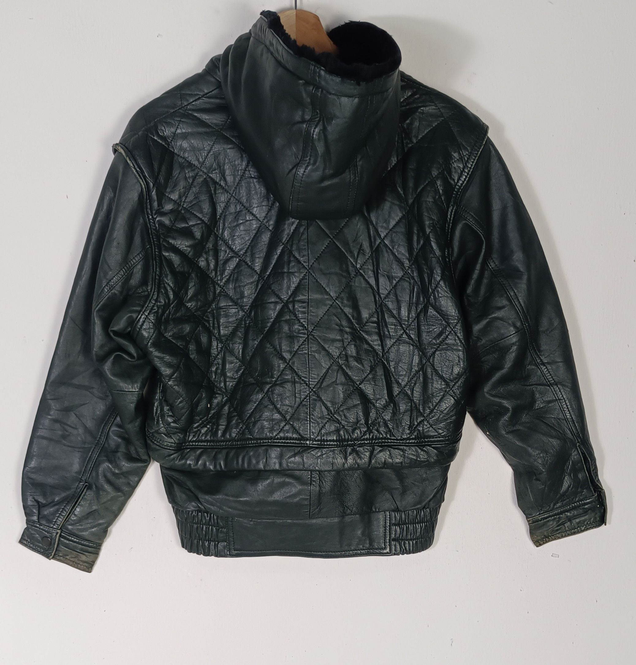 Japanese Brand Vintage🔥 City Gang Kaye Webb Leather Jacket Size US L / EU 52-54 / 3 - 2 Thumbnail