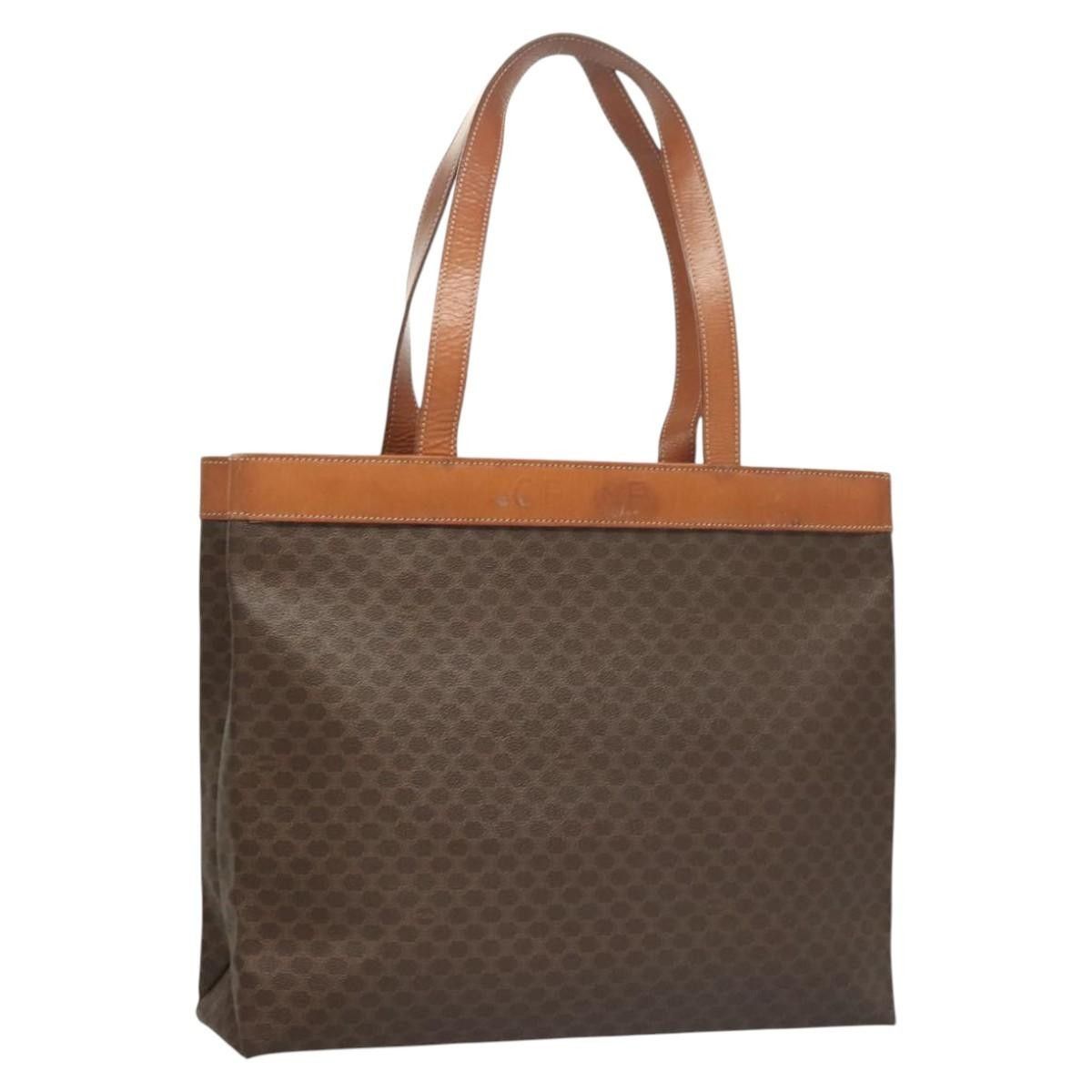 Celine Celine Vintage Macadam Handbag Leather Size ONE SIZE - 1 Thumbnail
