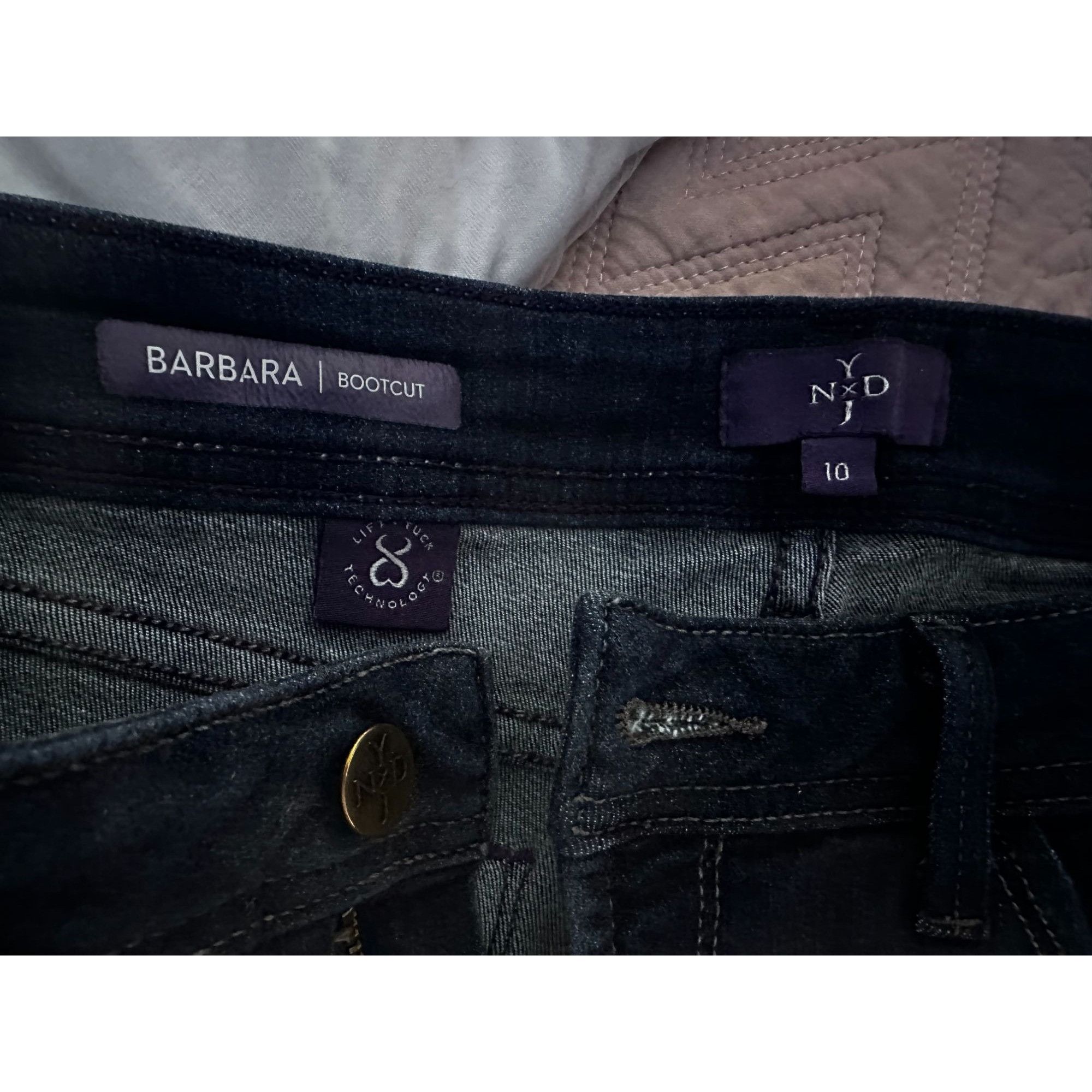 NYDJ NYDJ Barbara Bootcut Jeans Size 10 Size 32" / US 10 / IT 46 - 2 Thumbnail