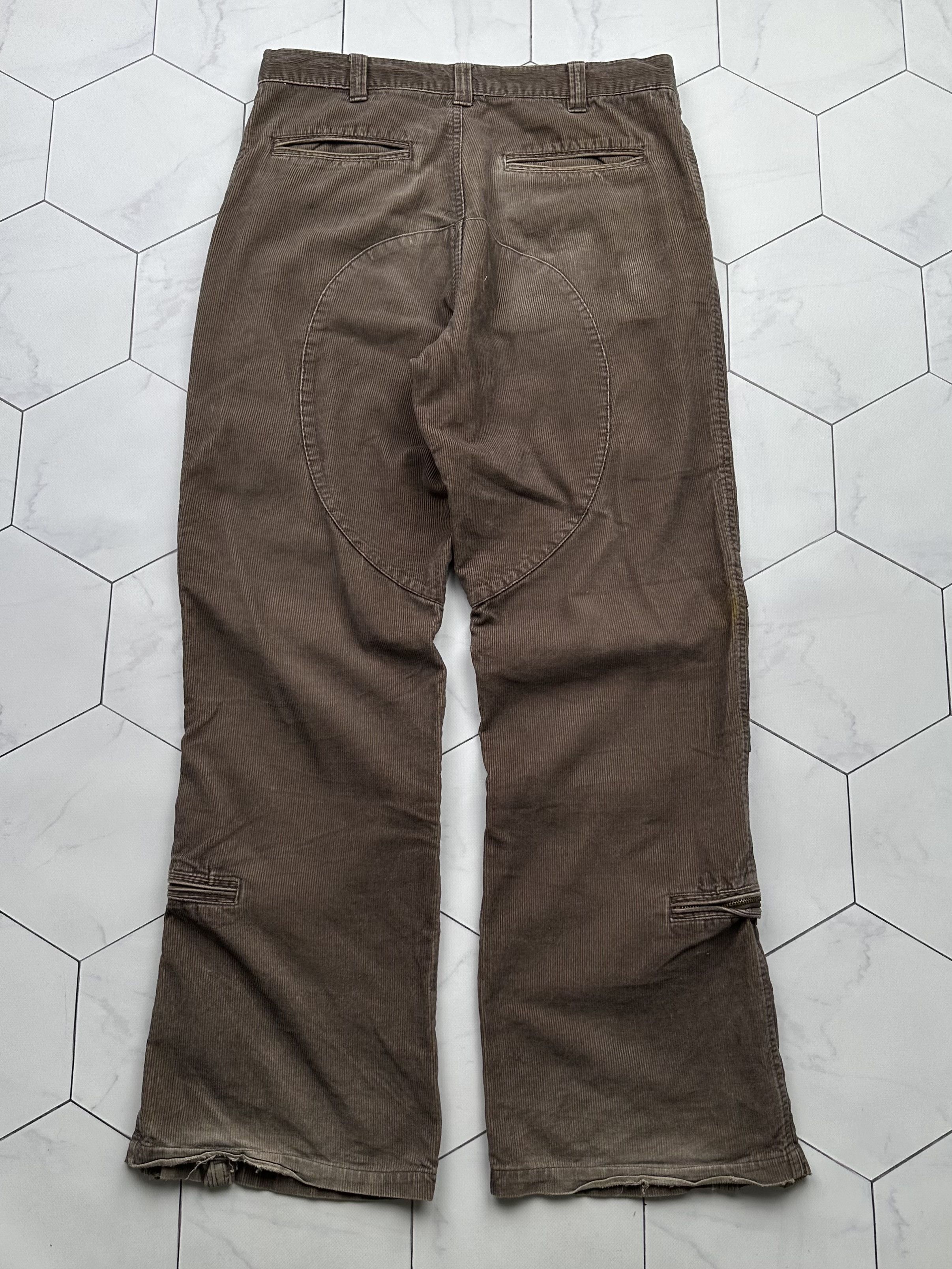 Vintage Vintage Wide Corduroy Cargo Pants (B471)E2 Size US 32 / EU 48 - 8 Thumbnail