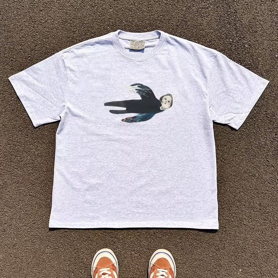Other Ghost graphic tee y2k vintage style gray tshirt Size US L / EU 52-54 / 3 - 2 Thumbnail