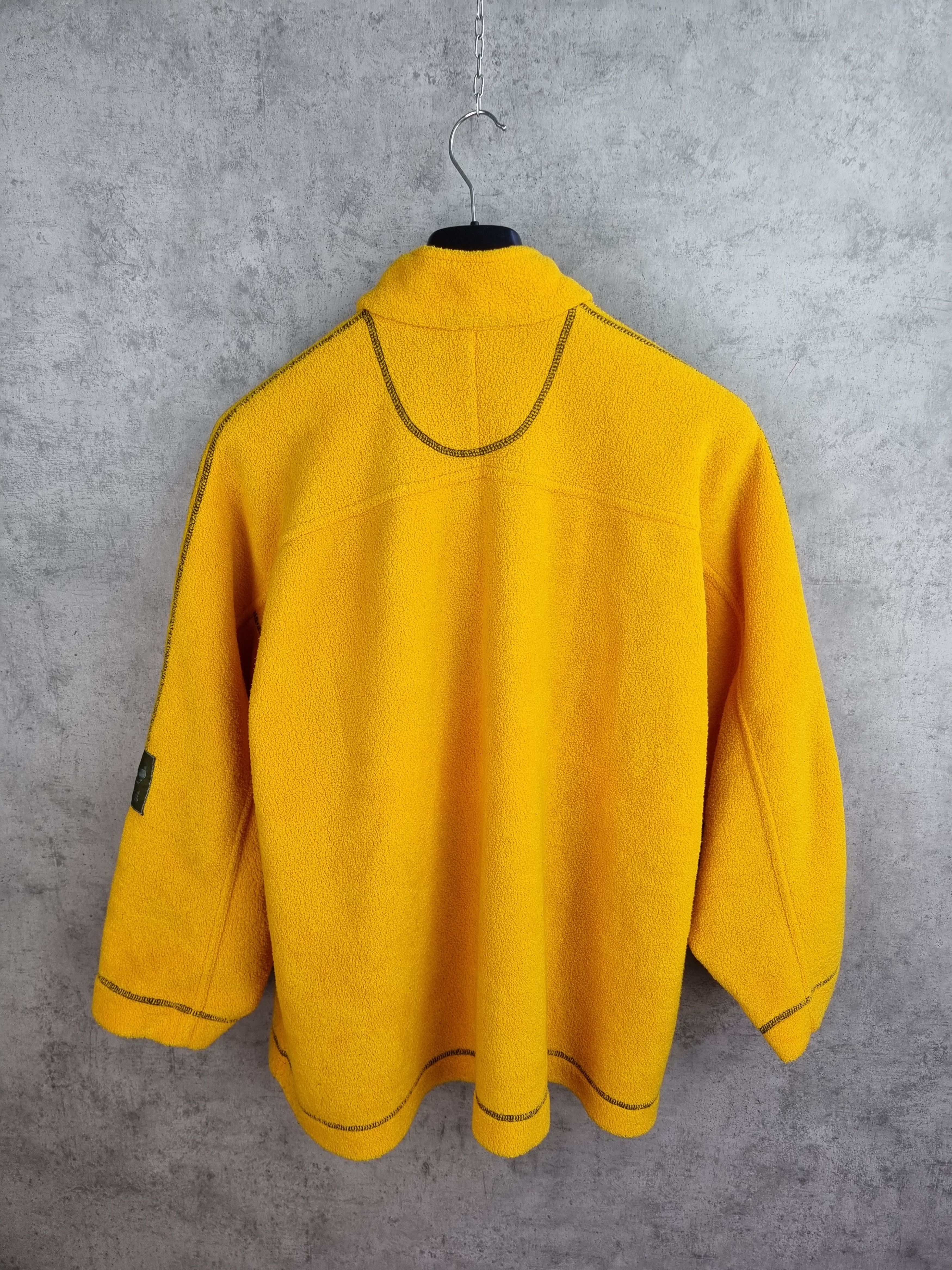 Adidas × Vintage 90s ADIDAS Oversized Fluffy Fleece Pullover Size US XL / EU 56 / 4 - 4 Thumbnail