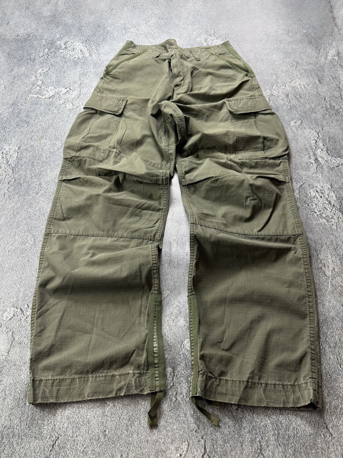 Carhartt Carhartt 32/34 Faded Cargo Pocket Ripstop Aviator Pants Size US 32 / EU 48 - 5 Thumbnail