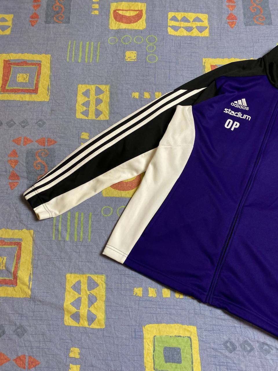 Adidas Vintage Adidas Track Jacket 00s Y2K Size US M / EU 48-50 / 2 - 2 Thumbnail