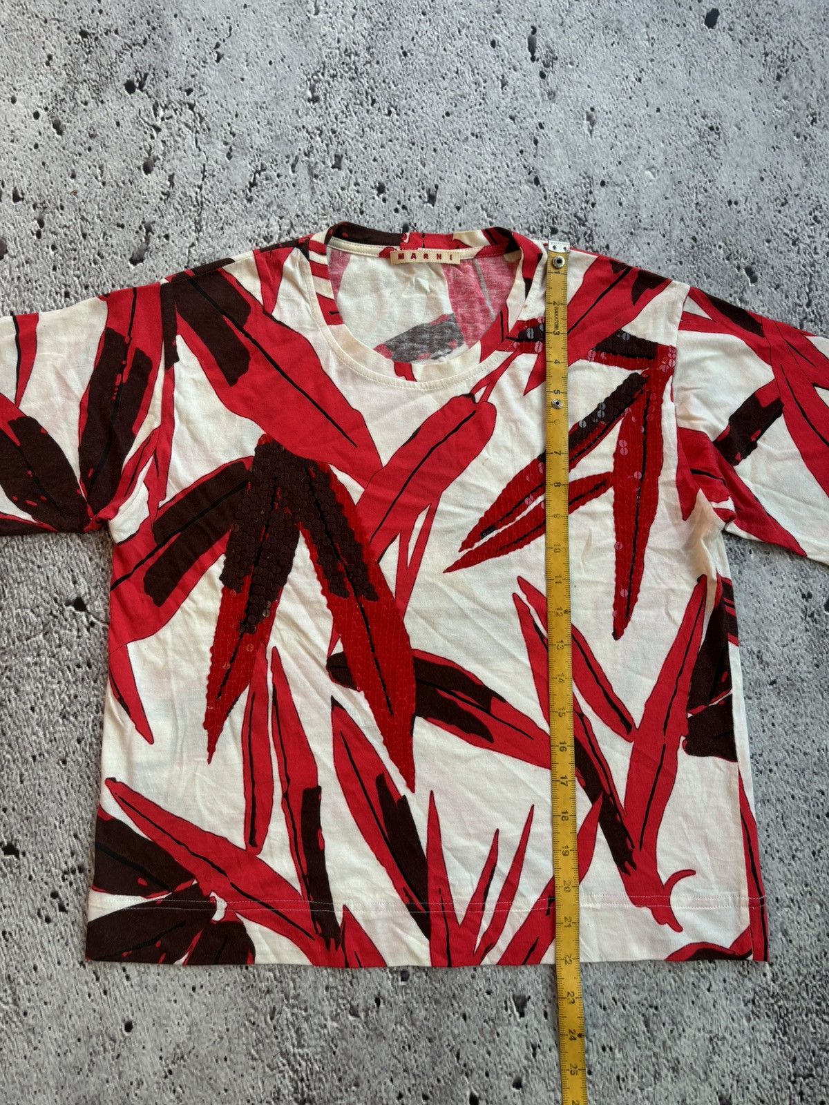 Marni Marni full print tshirt Size L / US 10 / IT 46 - 9 Thumbnail