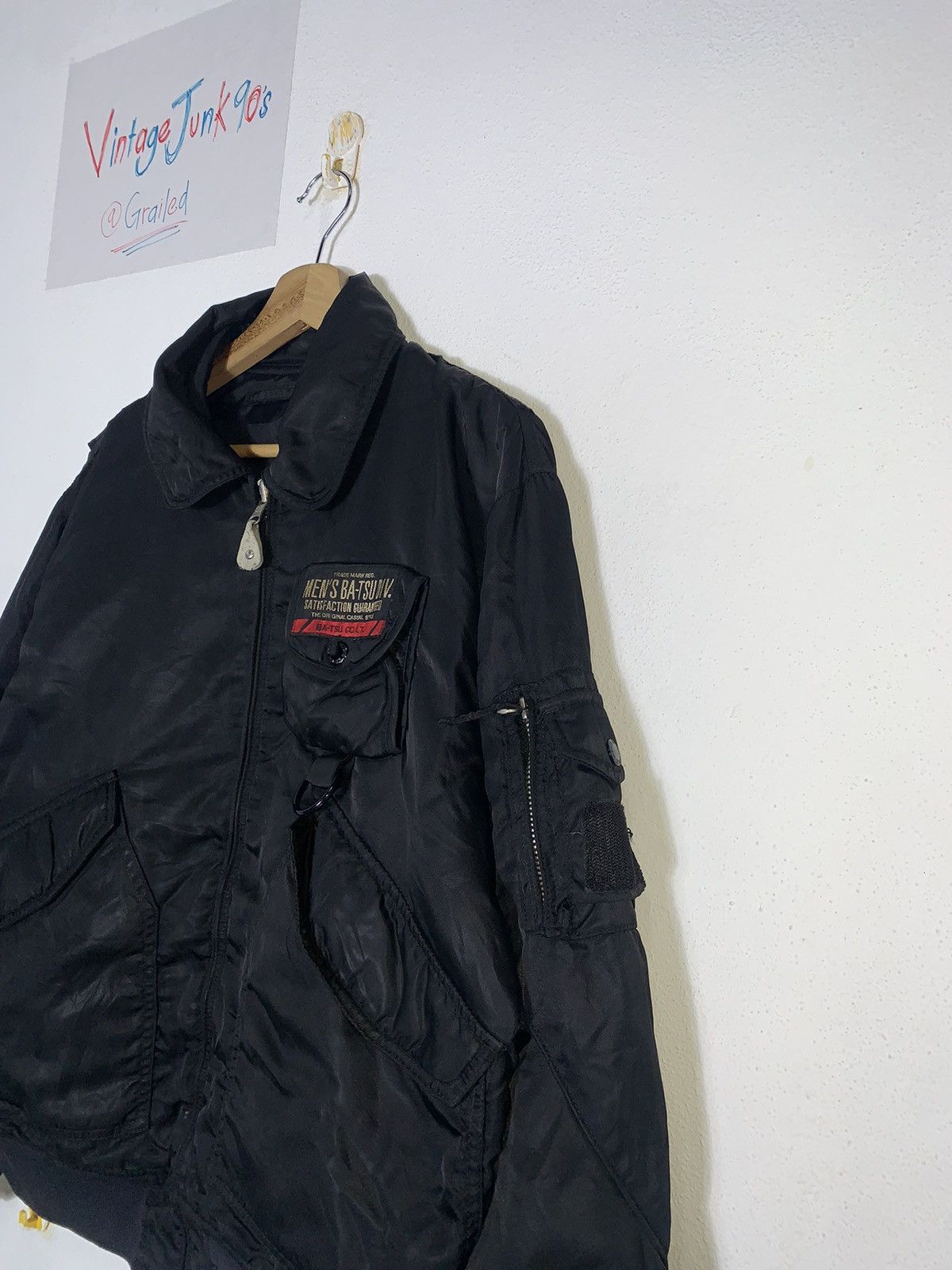 Vintage Vintage BATSU MAN Racing Jacket Size US M / EU 48-50 / 2 - 3 Thumbnail