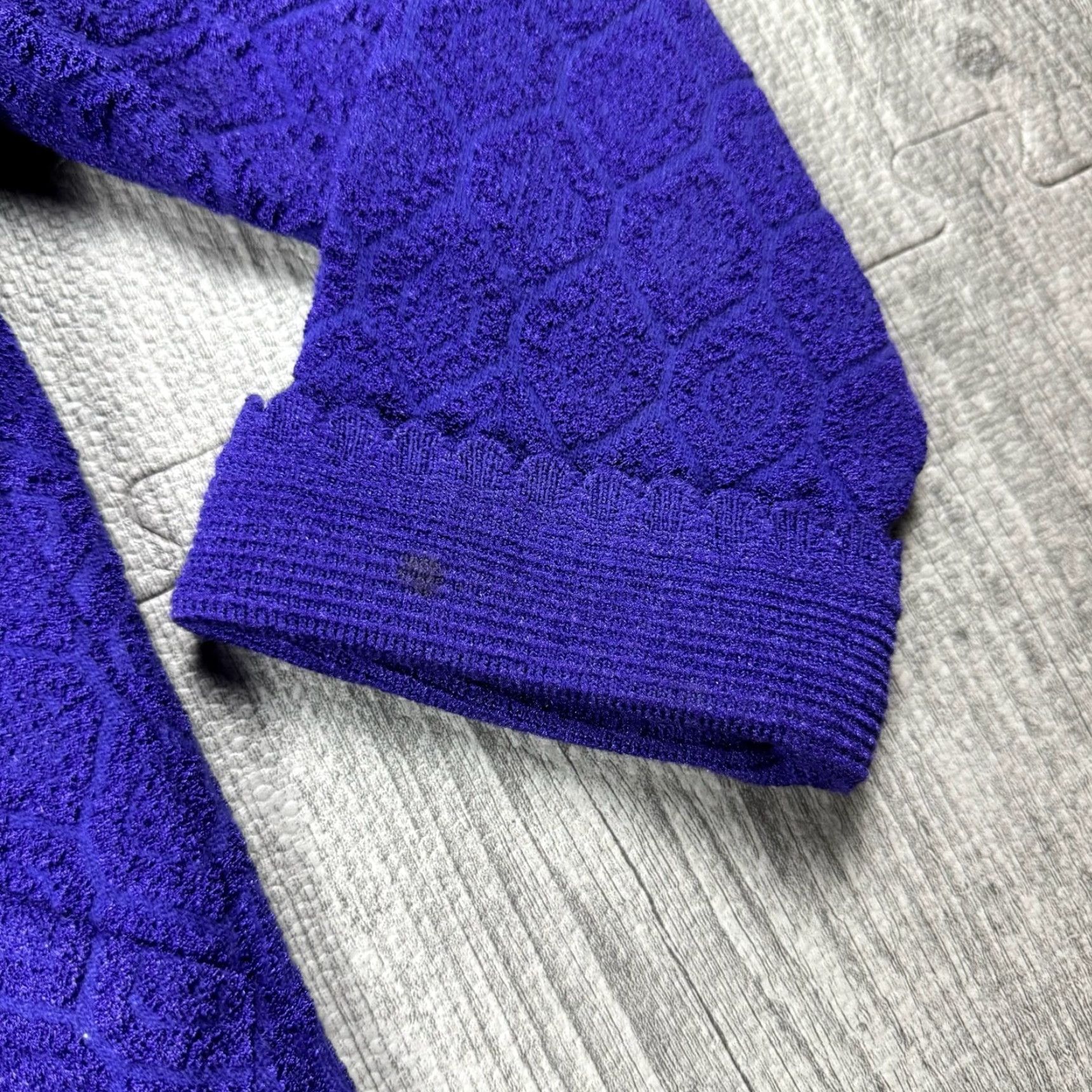 Vintage VINTAGE Glentran Knit Sweater Jacket Purple 1940s M/L Unisex Ethnic/Peasant GLENGARRY SPORTSWEAR Size US M / EU 48-50 / 2 - 5 Thumbnail