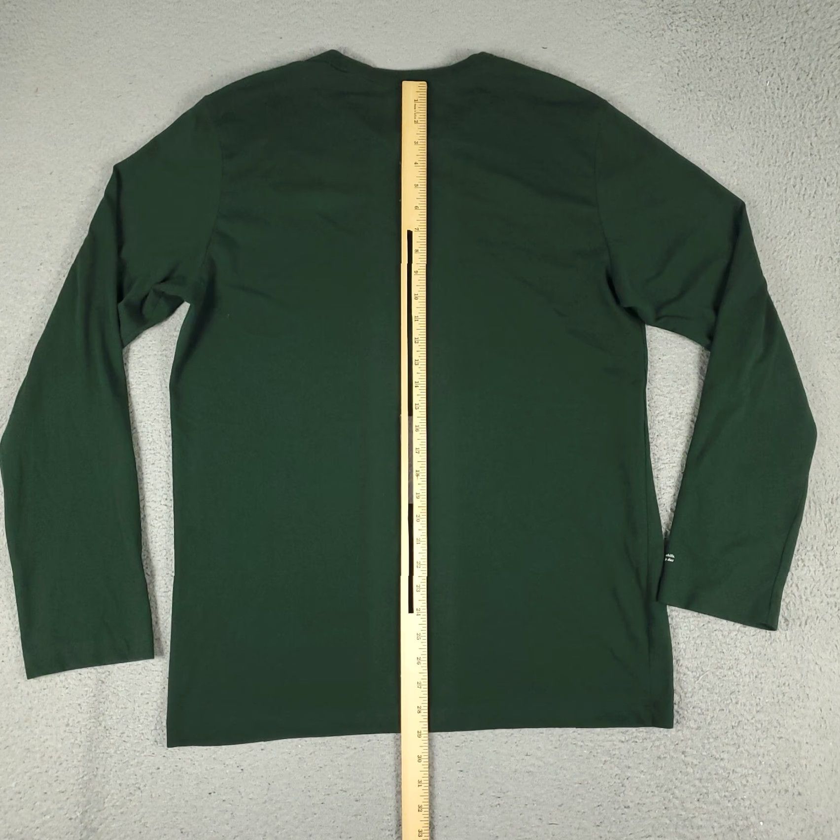 The North Face The North Face T-Shirt Men Size Large Green Logo Crew Neck Long Sleeve Shirt Size US L / EU 52-54 / 3 - 5 Thumbnail