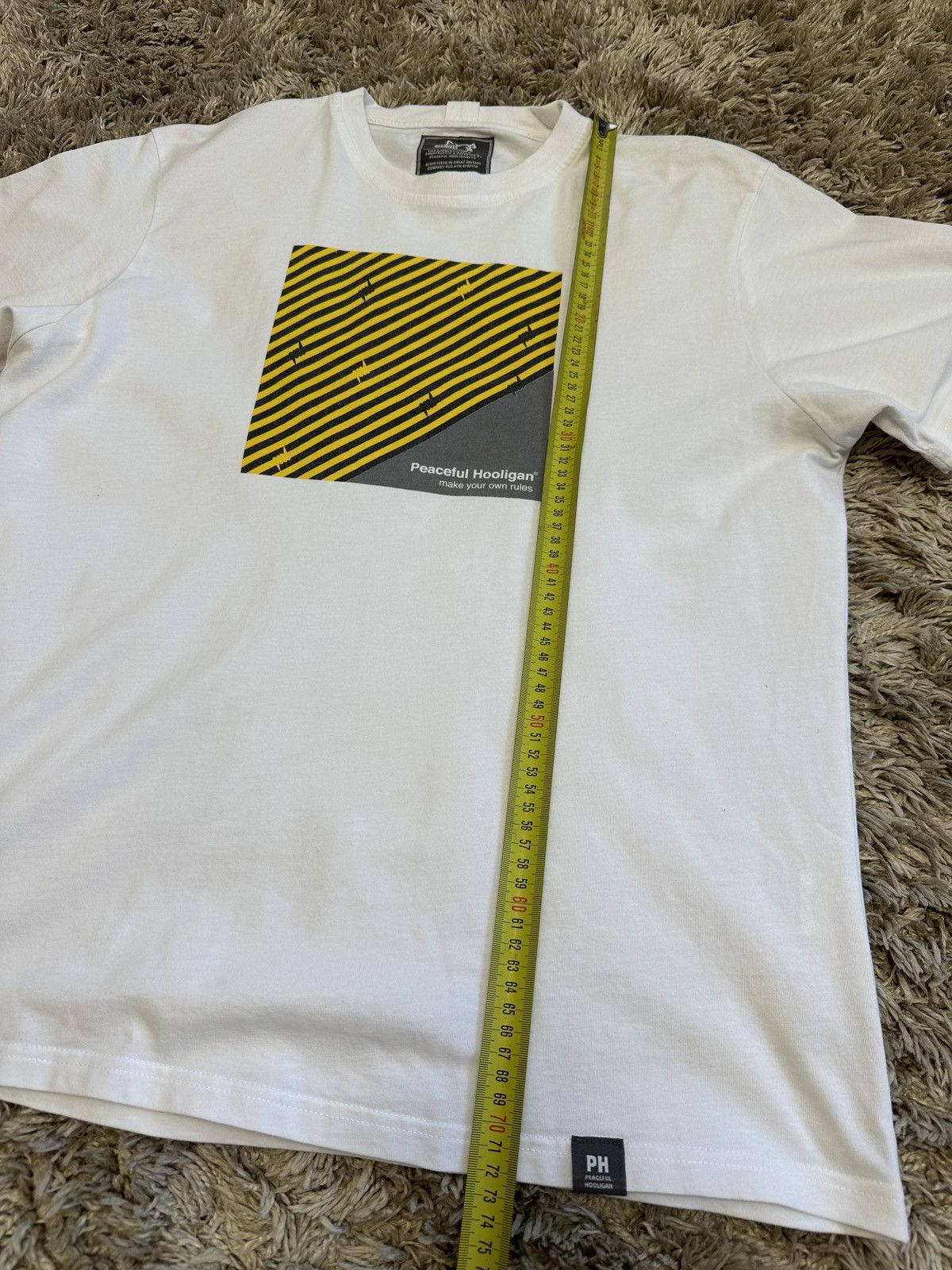 Other PEACEFUL HOOLIGAN CASUAL FOOTBALL T-SHIRT JERSEY SHIRT TEE Size US XXL / EU 58 / 5 - 12 Thumbnail