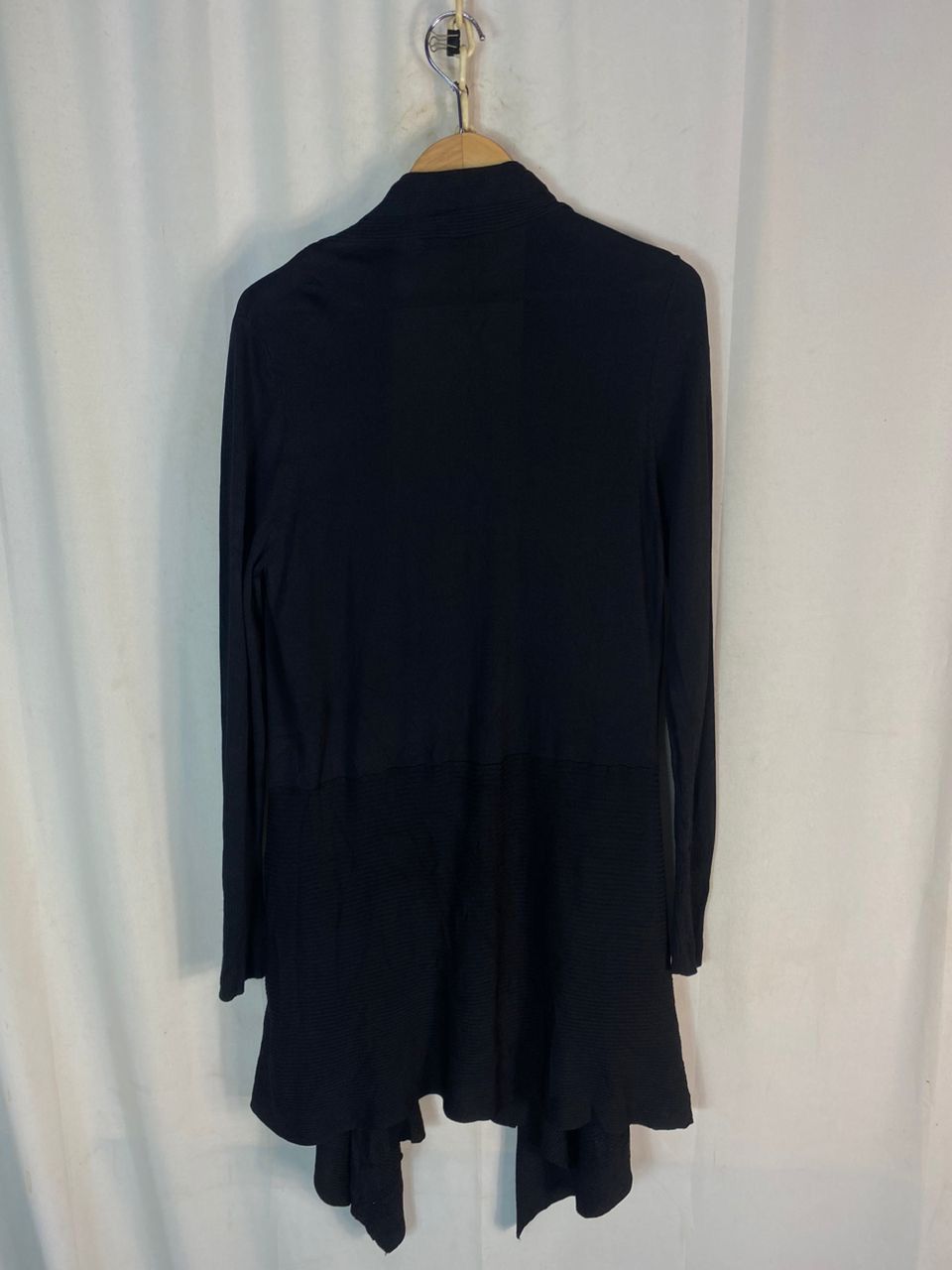 Zara Zara black long cardigan shirt Size L / US 10 / IT 46 - 10 Thumbnail