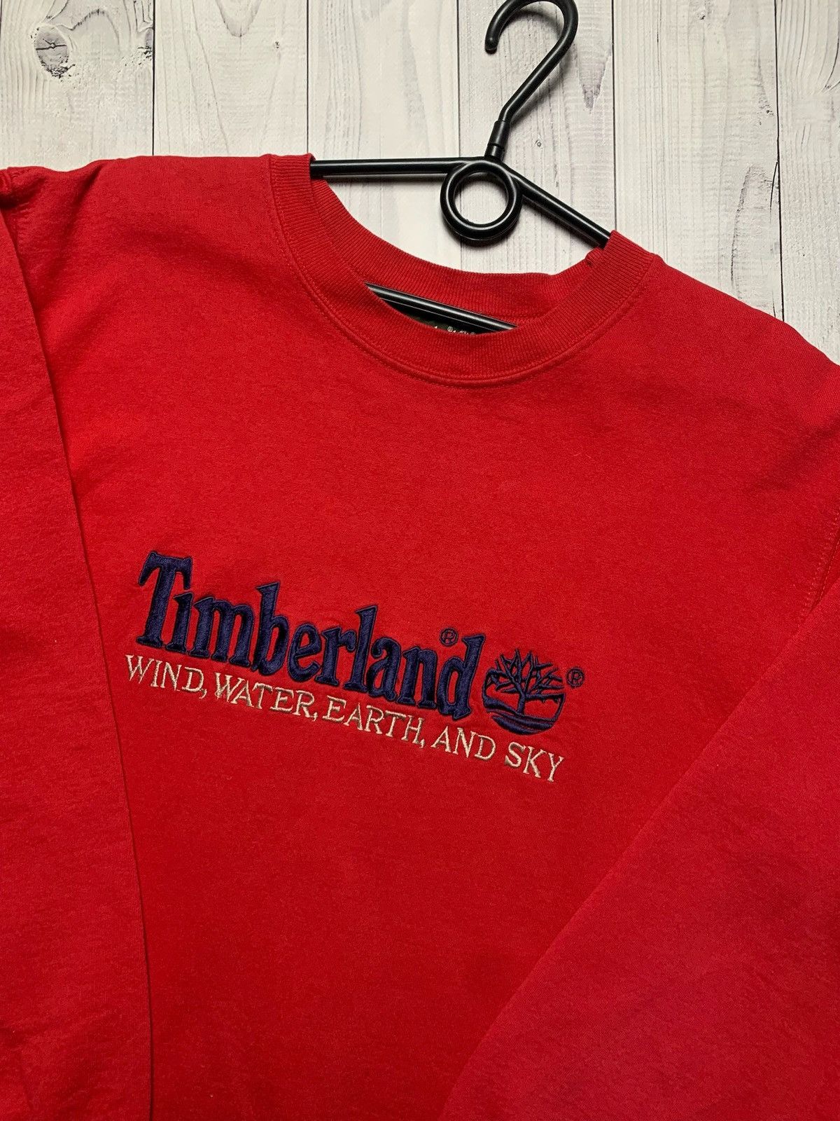 Timberland × Vintage Vintage Timberland sweatshirt big logo size M Size US M / EU 48-50 / 2 - 2 Thumbnail