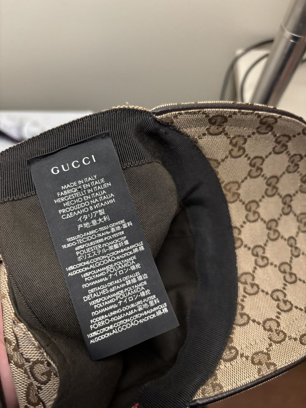 Gucci Gucci GG canvas baseball hat Size ONE SIZE - 10 Thumbnail