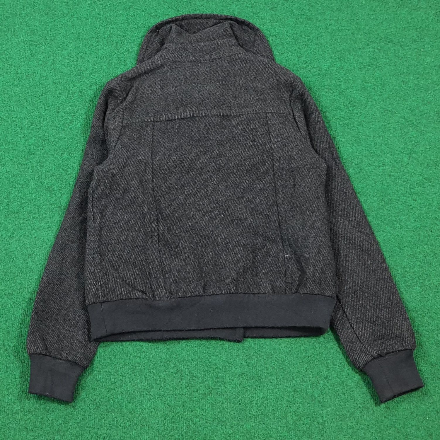 Stussy Vintage Stussy Japan Tweed Knit Breasted Peacoat C309N6 Size US XS / EU 42 / 0 - 3 Thumbnail