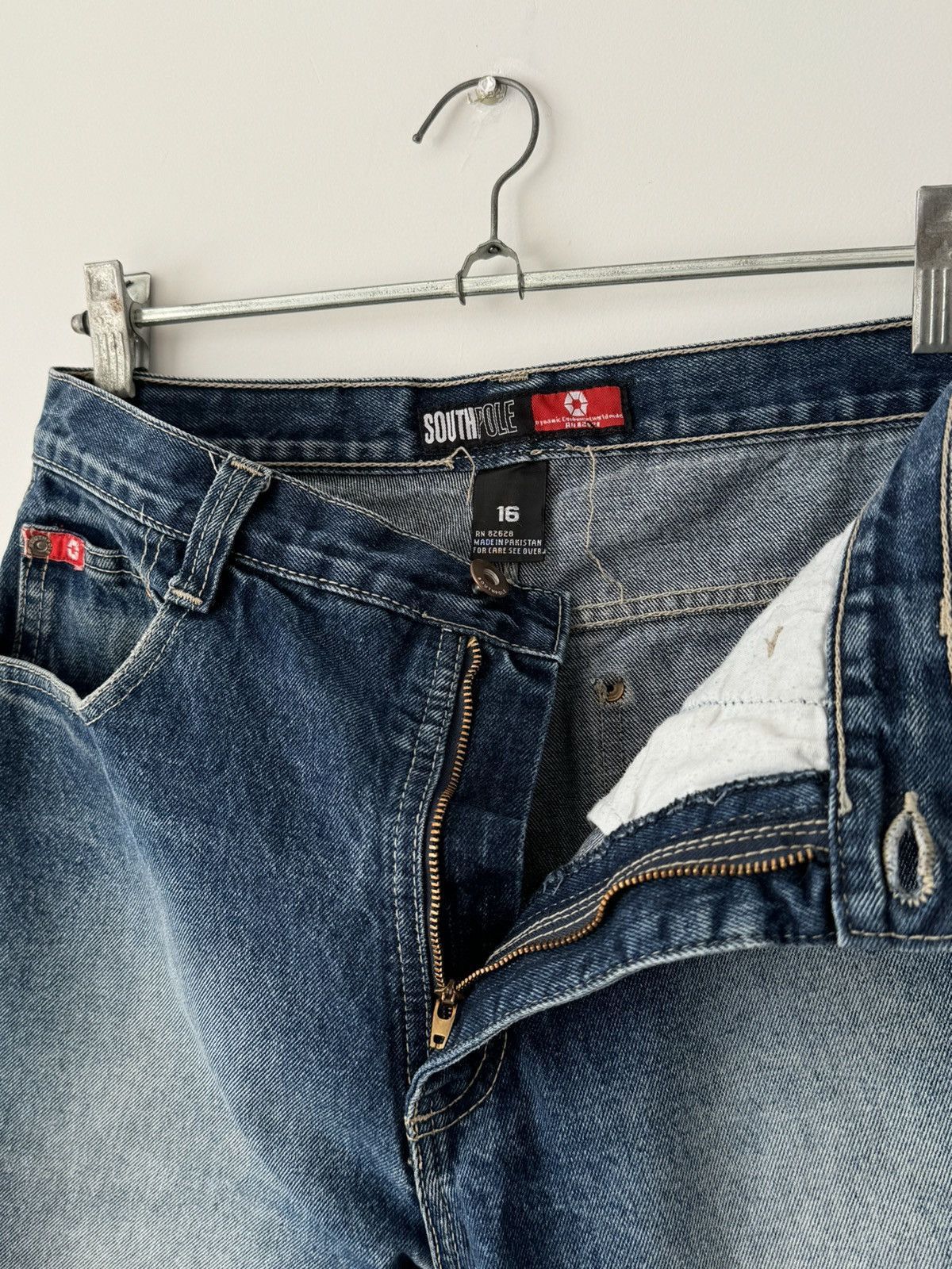 Southpole × Vintage Vintage Y2K Southpole Women's Carpenter Skate Jeans Pants Size 34" / US 12 / IT 48 - 8 Thumbnail