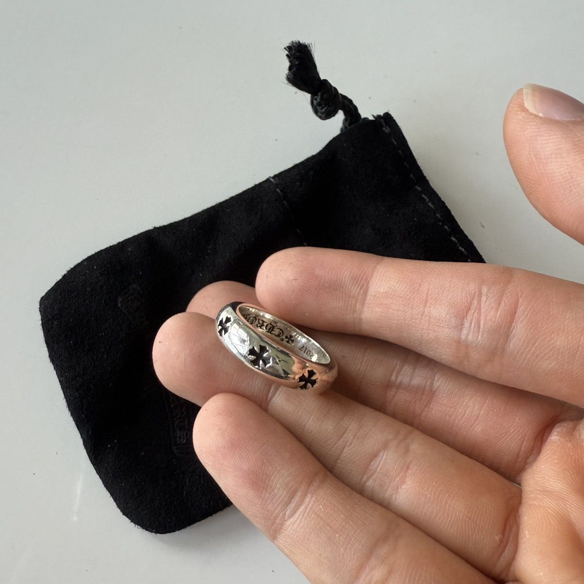 Chrome Hearts Negative Ring | Grailed