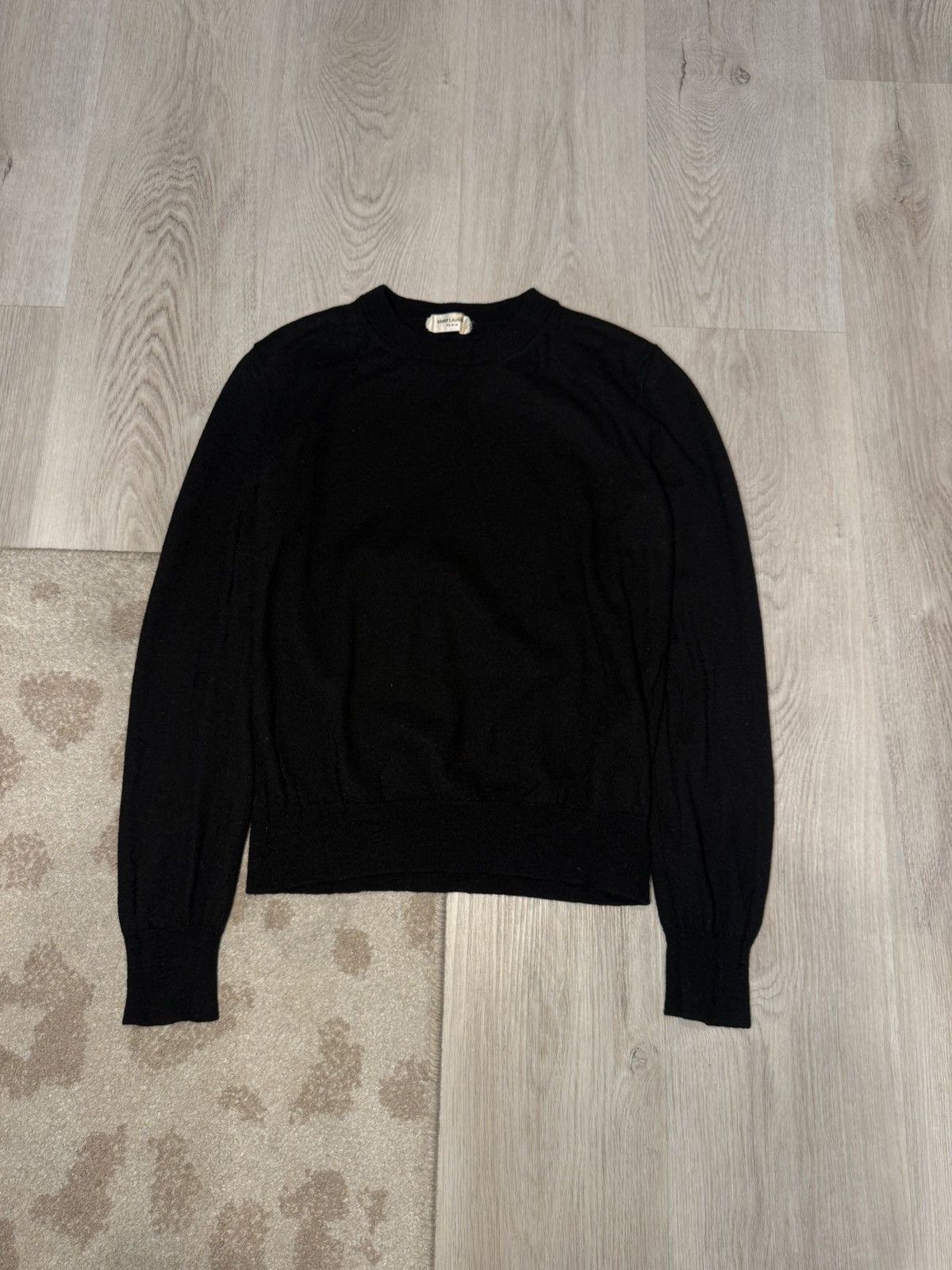 s/s 2017 distressed wool sweater!!