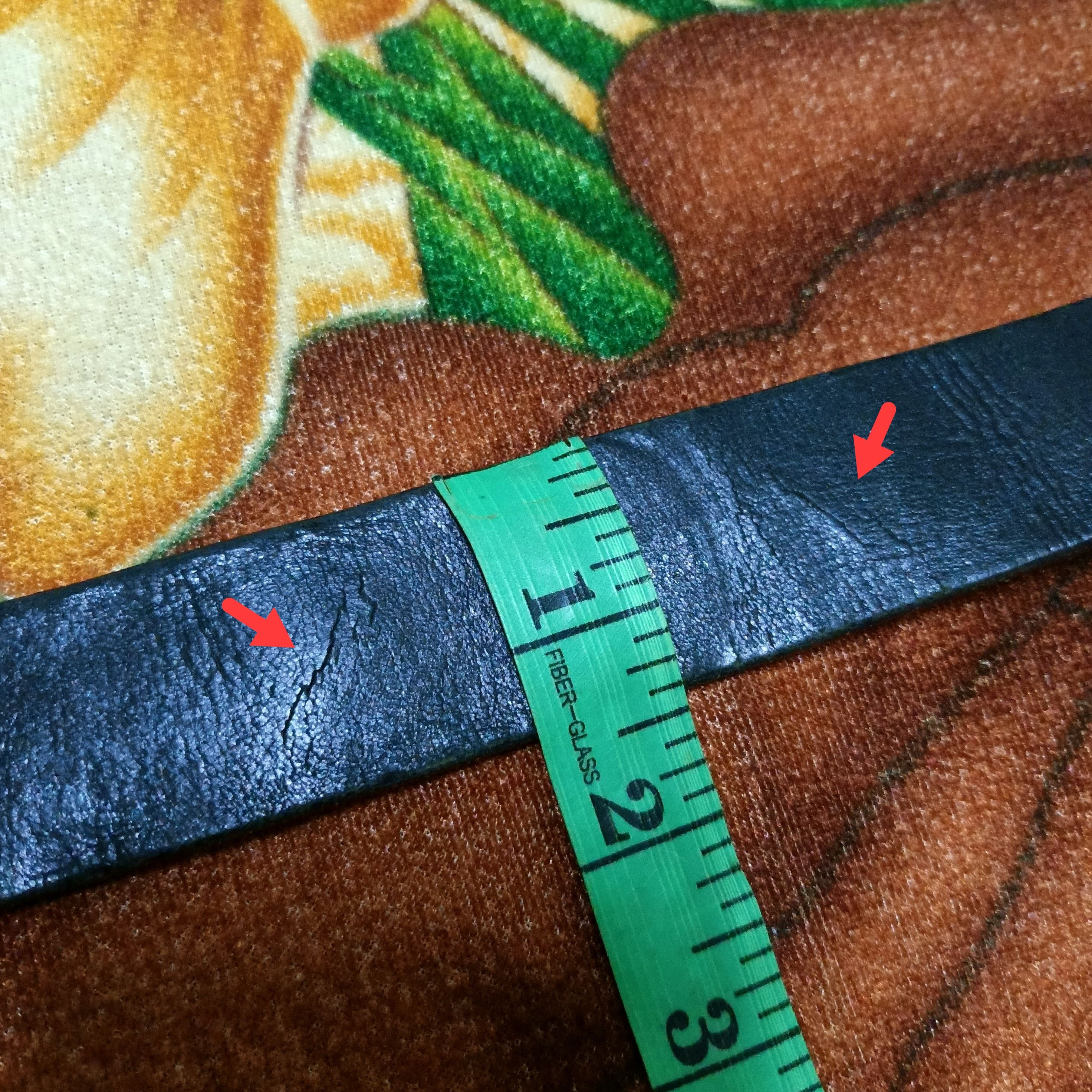 Michel Klein MICHEL KLEIN Paris Leather Black Belt Size ONE SIZE - 11 Thumbnail
