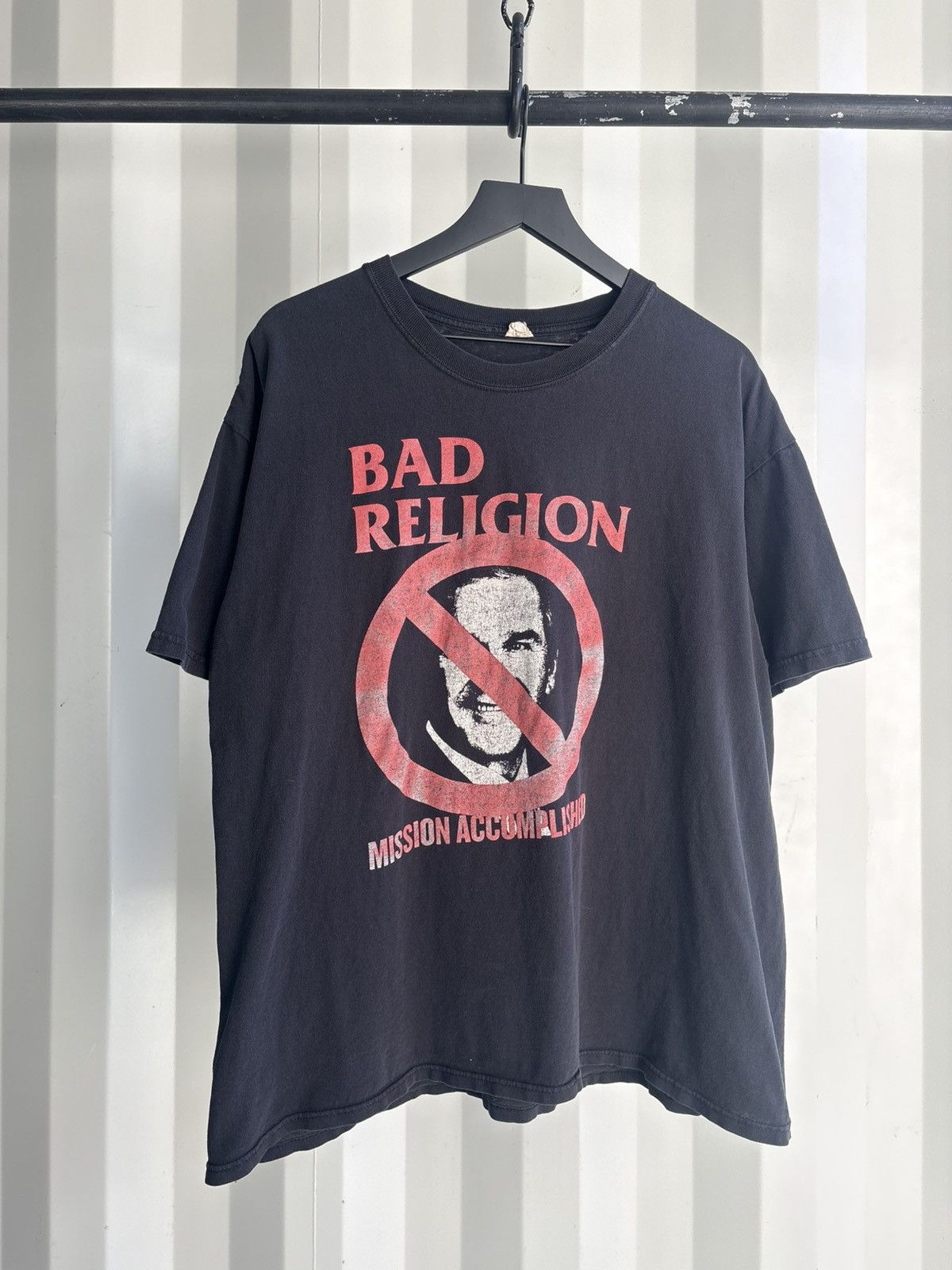 Band Tees Vintage Bad Religion Bush Faded Distressed Shirt GRUNGE Band Size US XL / EU 56 / 4 - 1 Thumbnail
