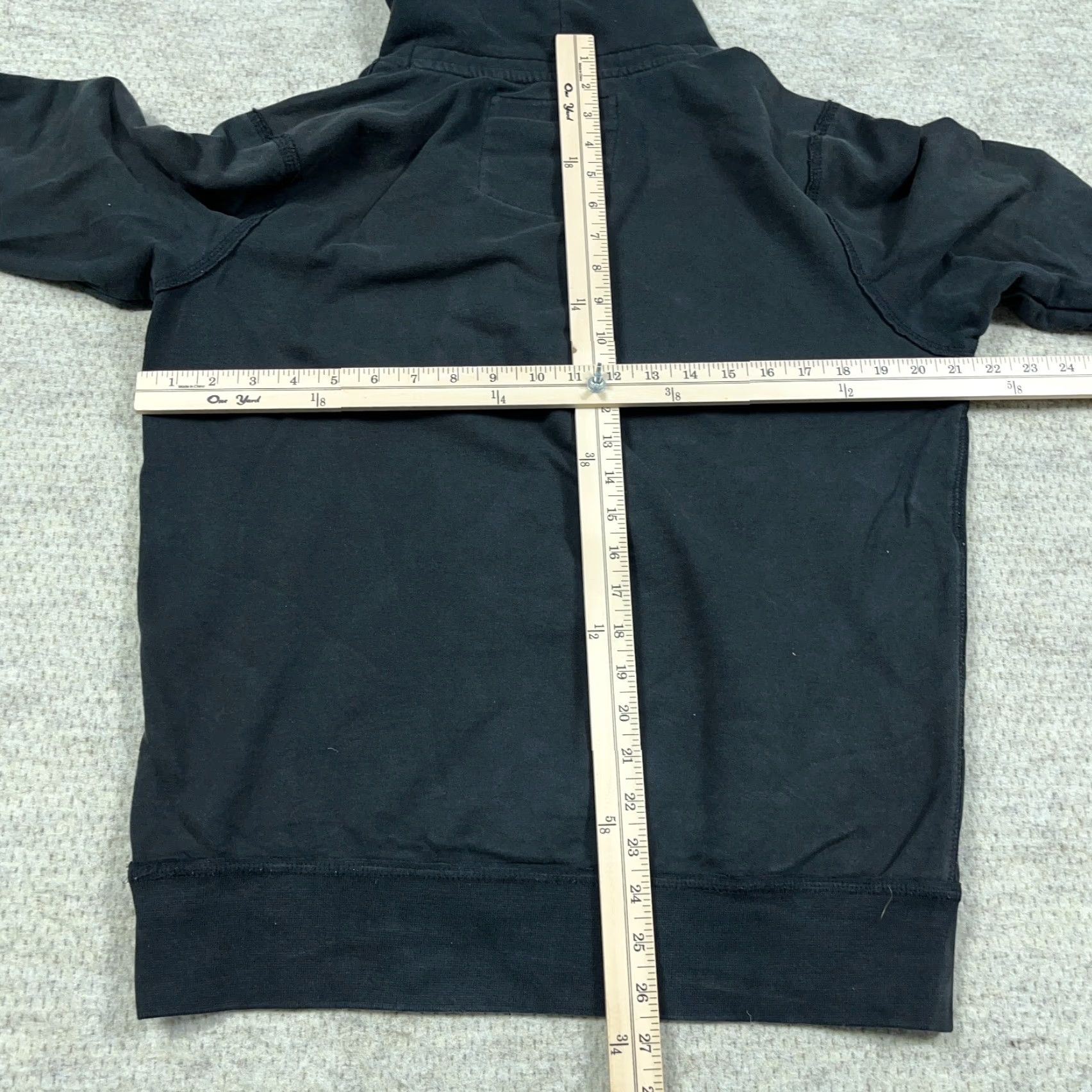 Aeropostale VINTAGE Aeropostale Hoodie Men M Black Logo Graphic Print Hooded Sweatshirt 87 New York Size US M / EU 48-50 / 2 - 6 Thumbnail