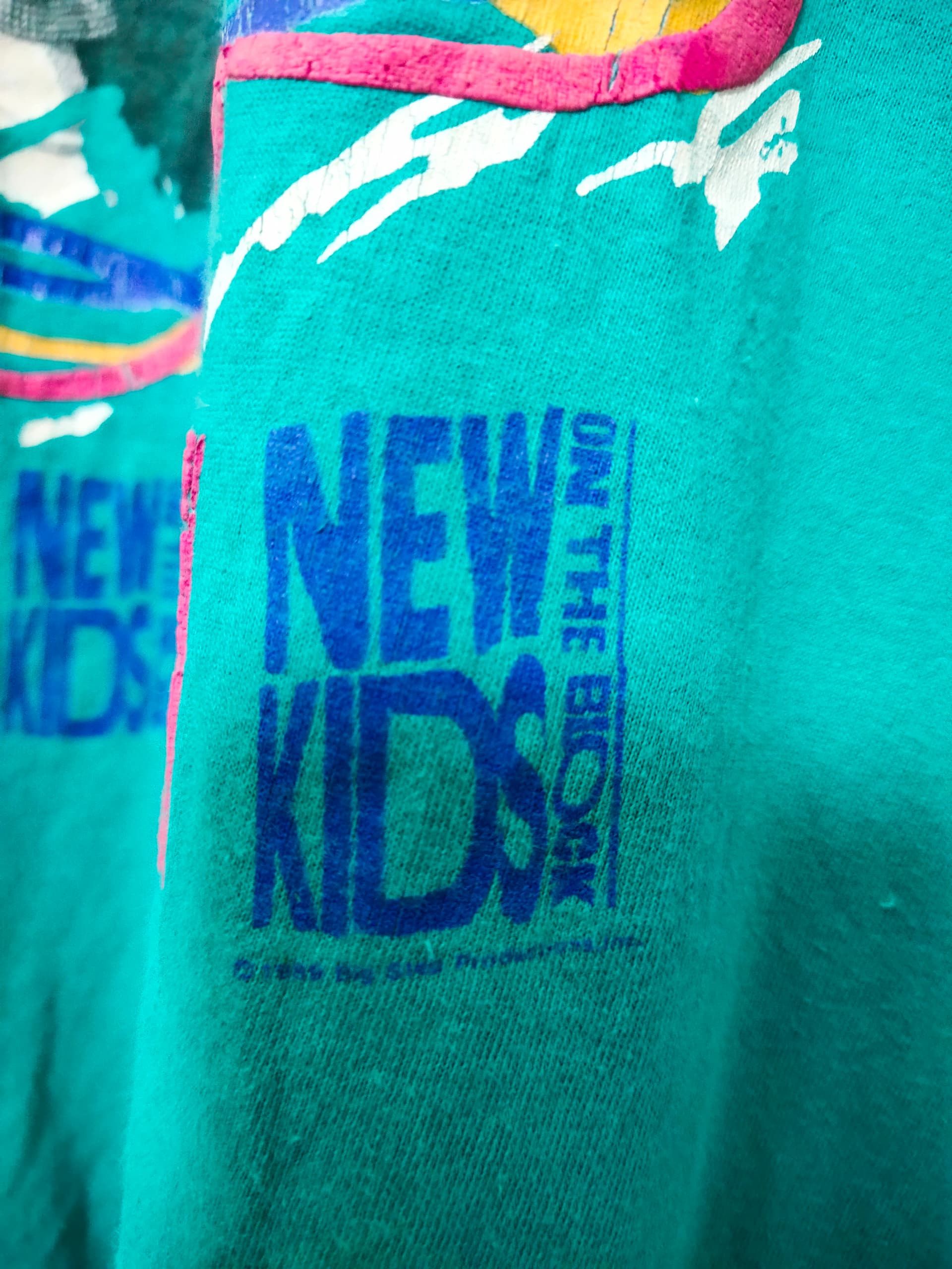 Band Tees Vintage 1989 New Kids On The Block band tshirt promo Size US XL / EU 56 / 4 - 6 Thumbnail