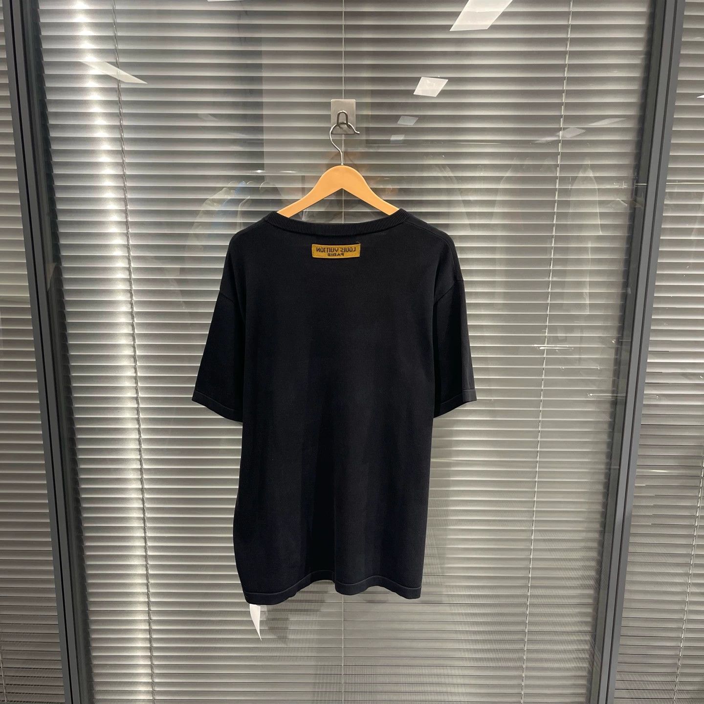 Louis Vuitton LV Black Phantom Knit Short Sleeve Tee Size US XL / EU 56 / 4 - 2 Thumbnail