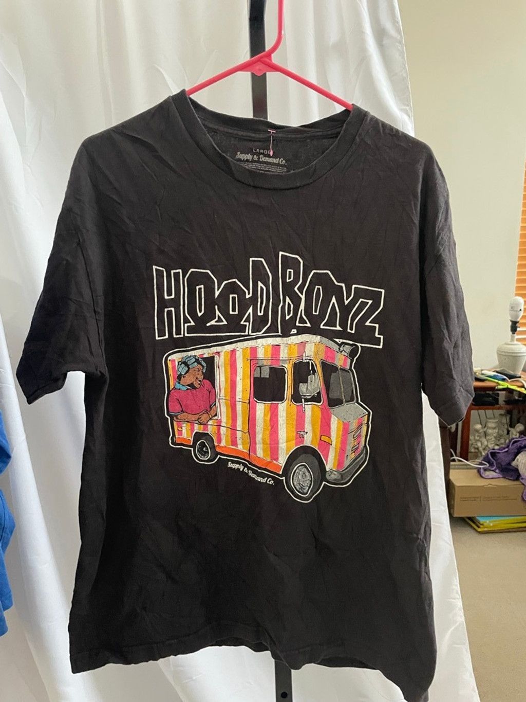 Supply & Demand Men's Supply & Demand Co. Black T-Shirt Size L Size US L / EU 52-54 / 3 - 2 Thumbnail