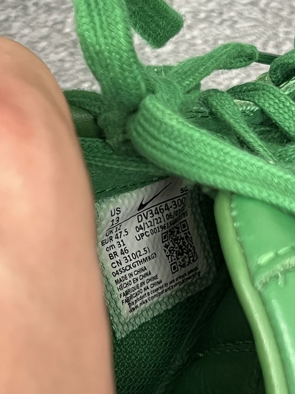 Nike Nike Air Force 1 Low SP AMBUSH Pine Green SIZE 12 Size US 12 / EU 45 - 8 Thumbnail