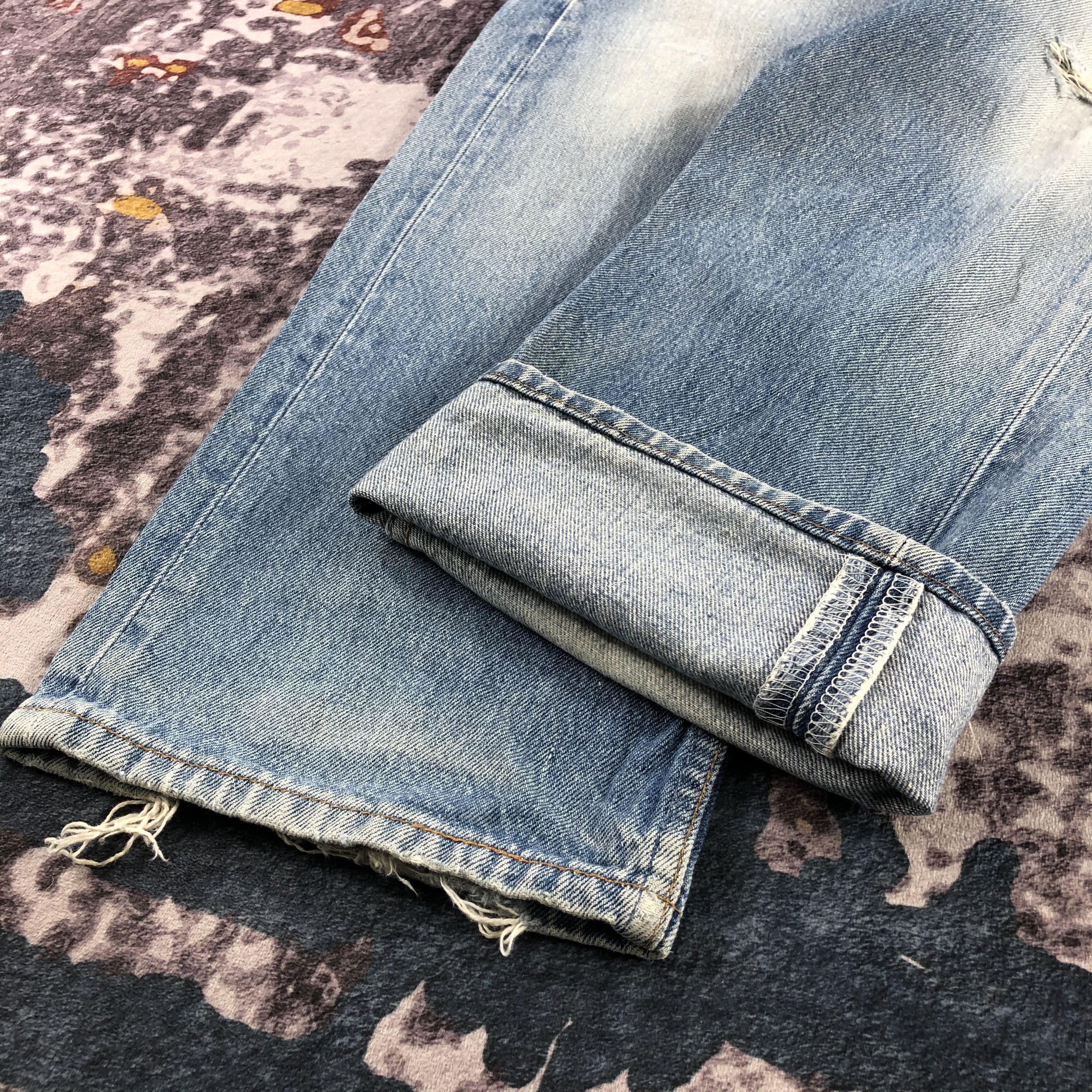 Levi's Vintage 90s Blue Wash Levis 501 Jeans-JM2934 Size US 33 - 7 Thumbnail