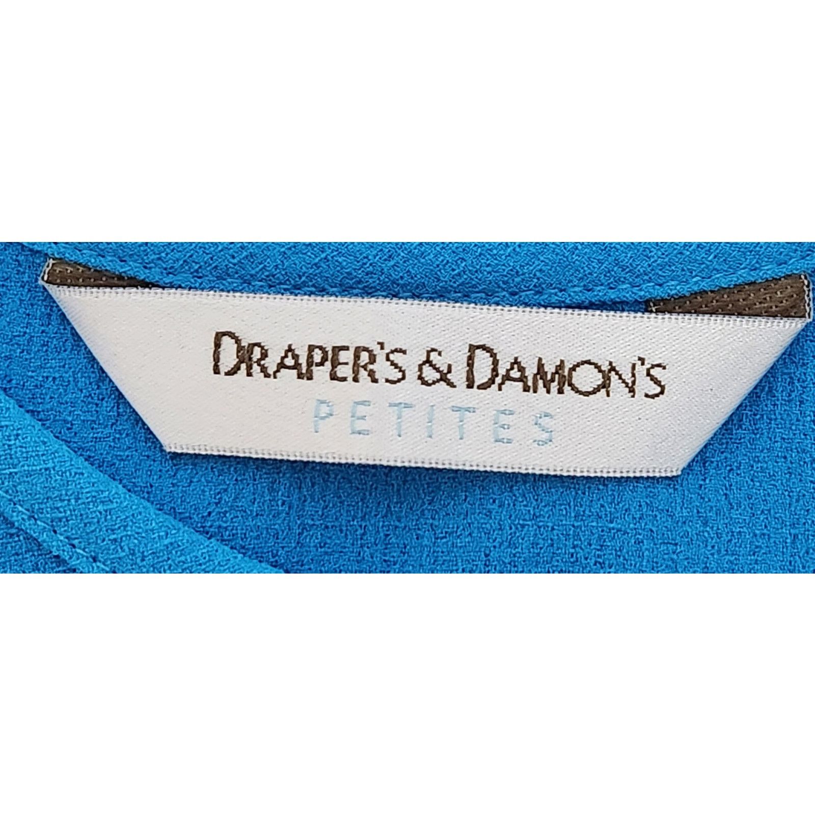 Other Draper's & Damon's Blue Round Neck Sleeveless Top PXL Flowy Size XL / US 12-14 / IT 48-50 - 3 Thumbnail
