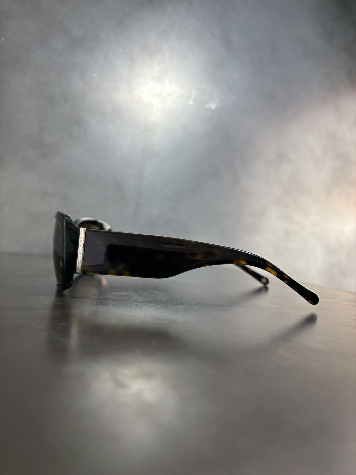 Versace × Vintage 2000s Versace Sunglasses Vintage Versace Mod. 4146 Tortoise Size ONE SIZE - 8 Thumbnail